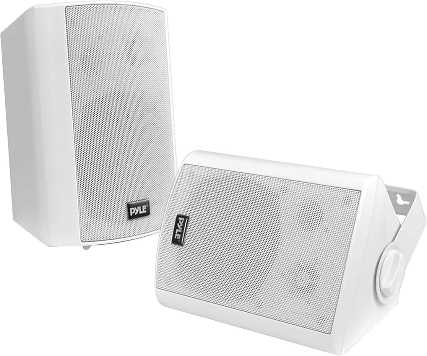 Pyle 6.5 Wireless Waterproof Speakers, Indoor/Outdoor Surround Sound (2 Pack)