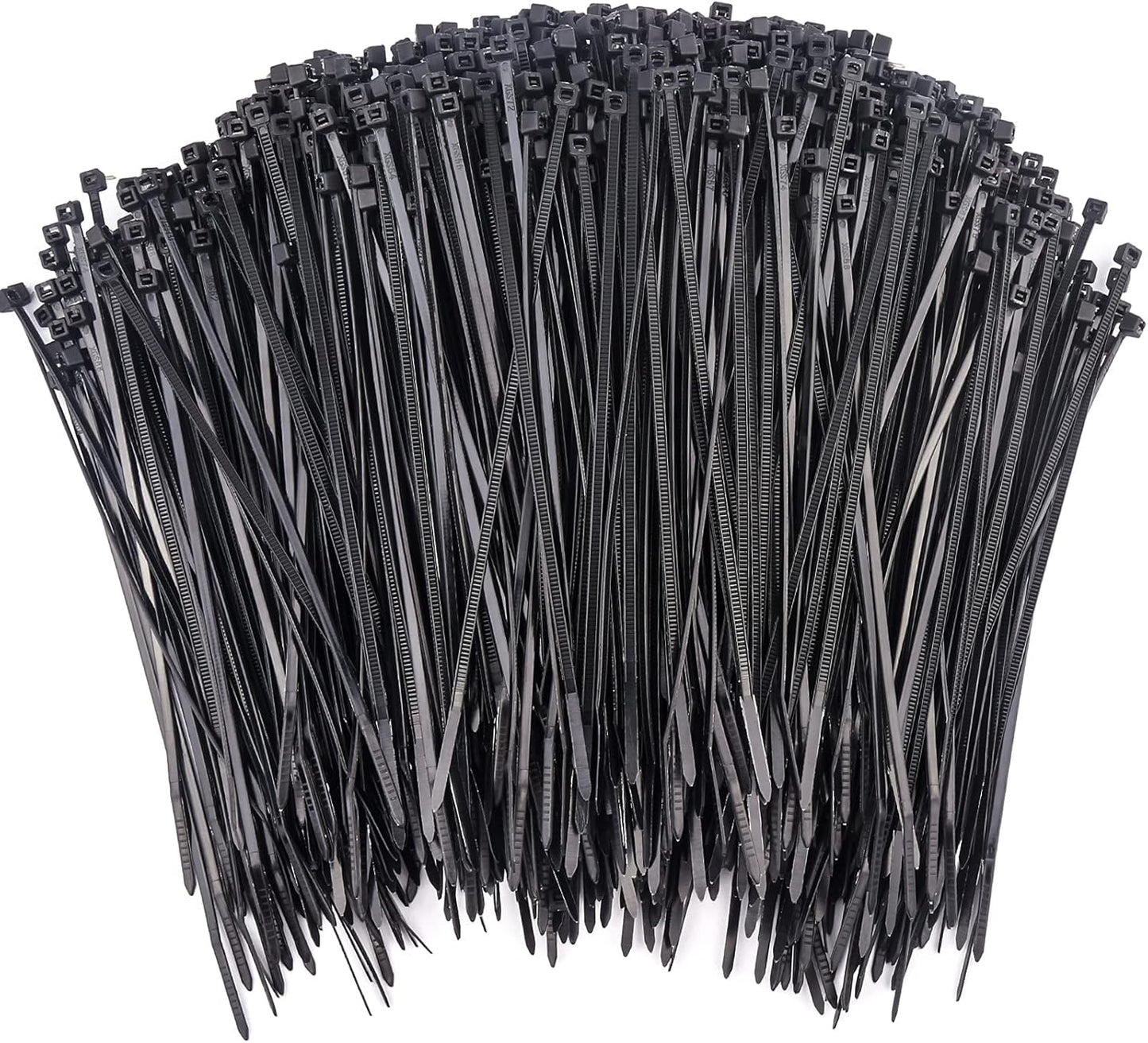 Rienar 1000 Pcs 6 Self-Locking Cable Ties - Strong & Durable!