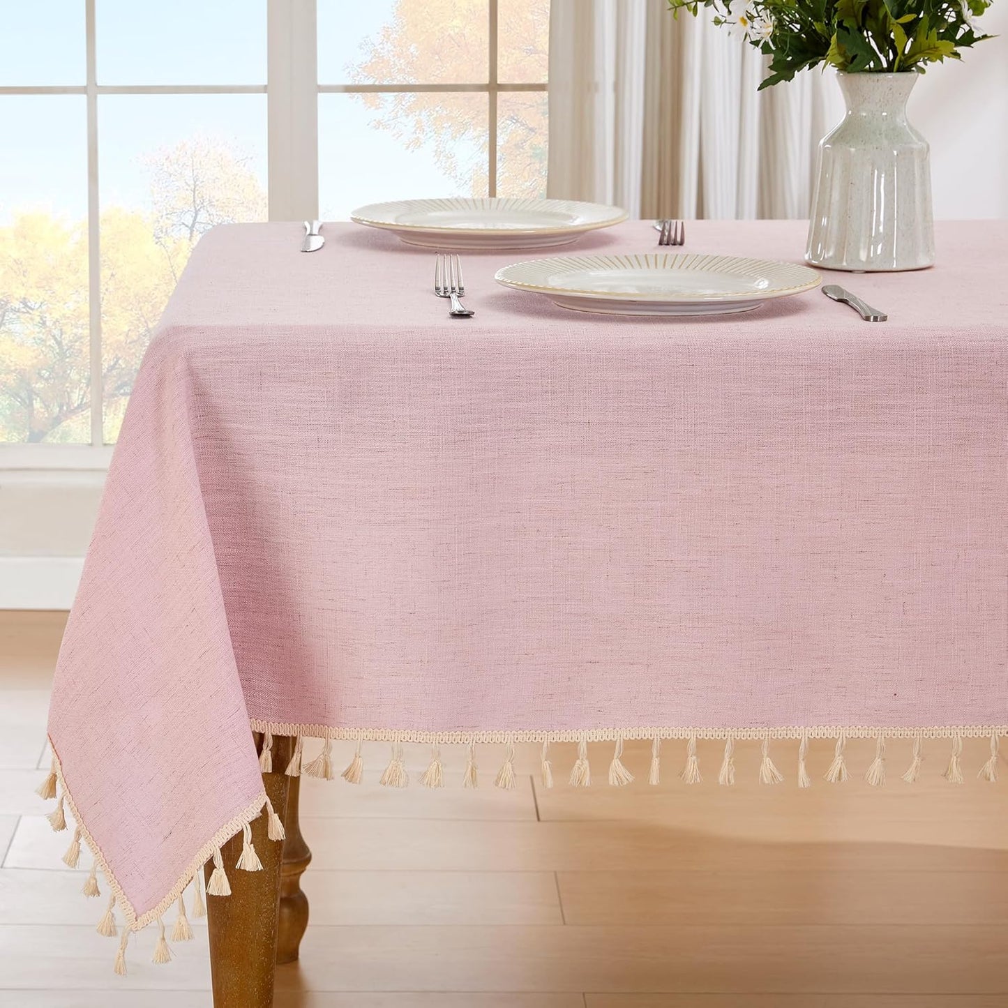 Textured Tablecloth for Dining, Parties, and Everyday Use