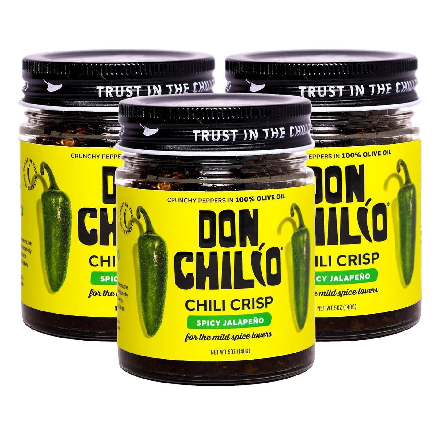 Don Chilio Mild Jalapeno Chile Crisp - Perfect Topping for Meals