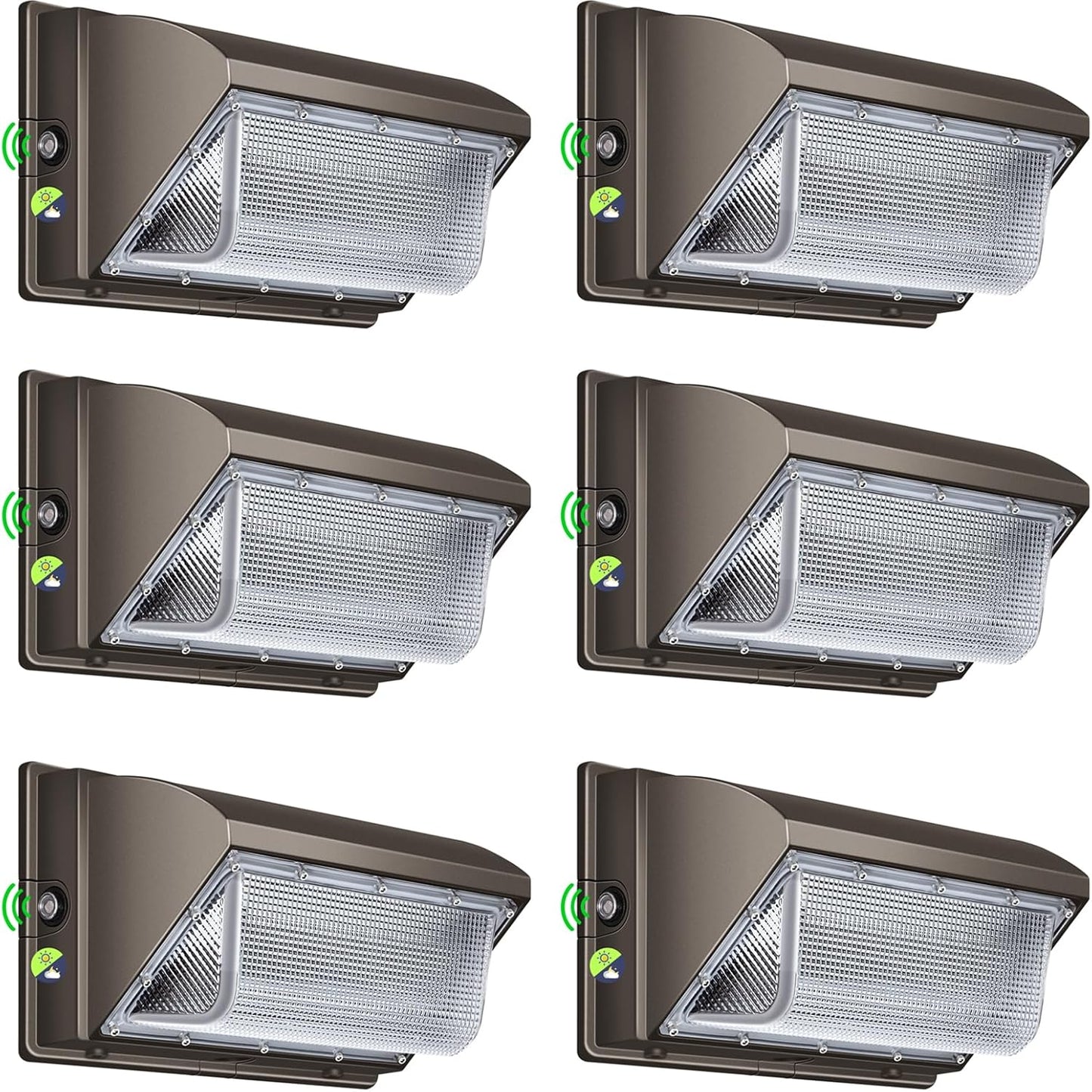 LED Wall Pack Lights Outdoor Dusk to Dawn 18000LM Security Lighting