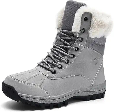 MEHOTO Warm Snow Boots for Men and Women - Waterproof Comfort