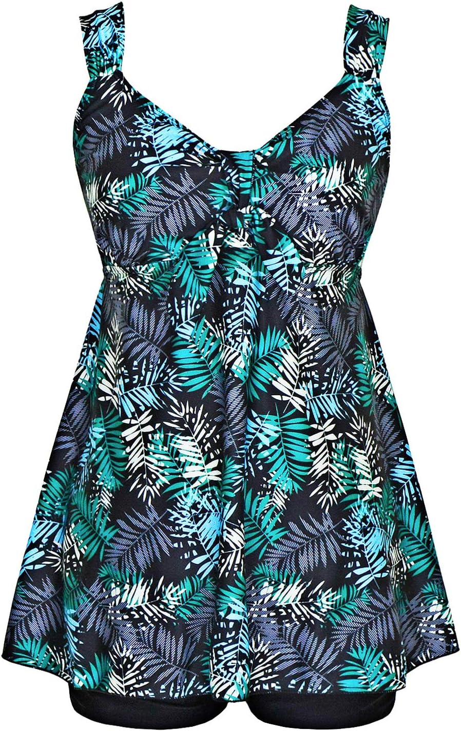 DANIFY Plus Size Swimsuit for Women with Tummy Control Design