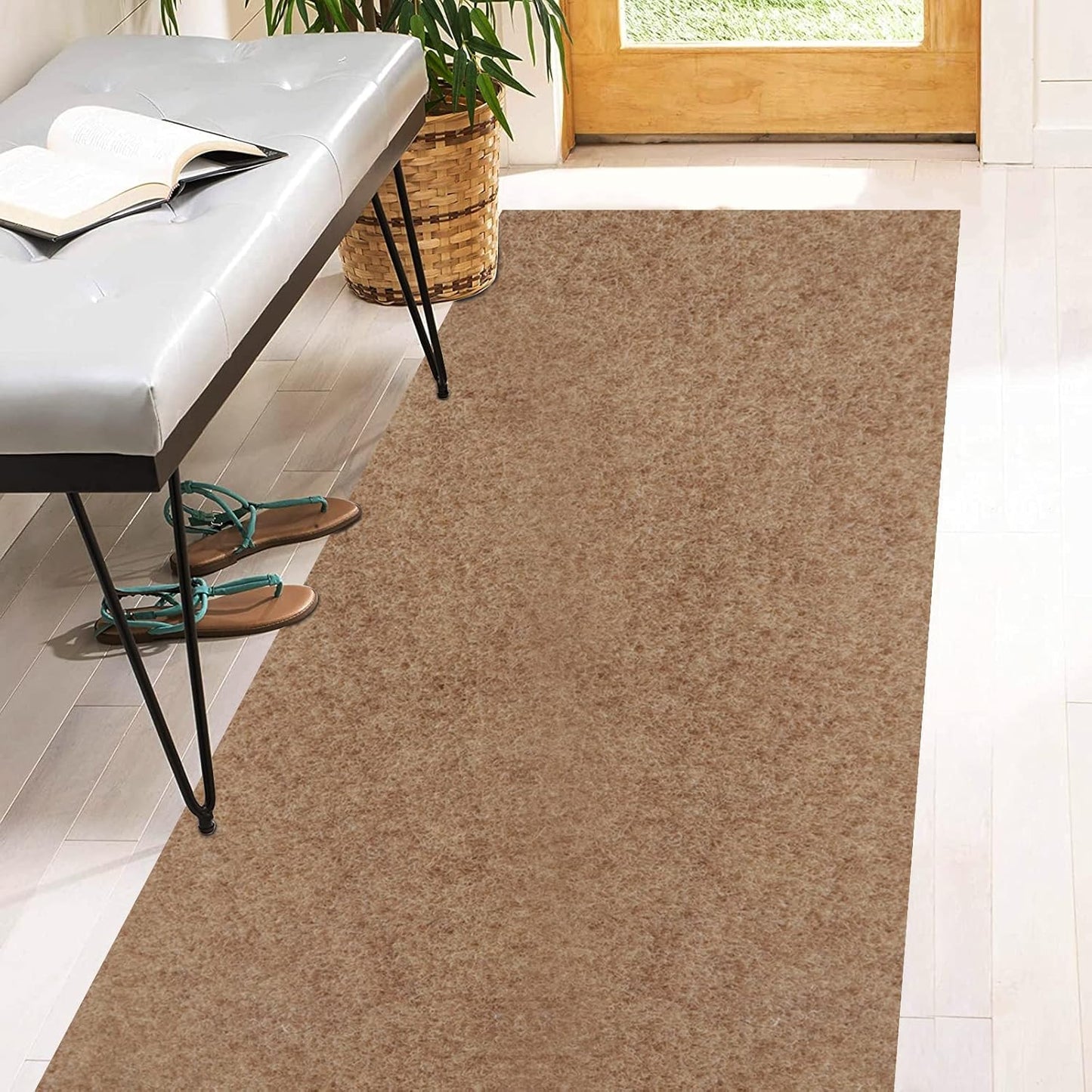3ft x 40ft Runner Rugs with Rubber Backing for Indoor Outdoor Use