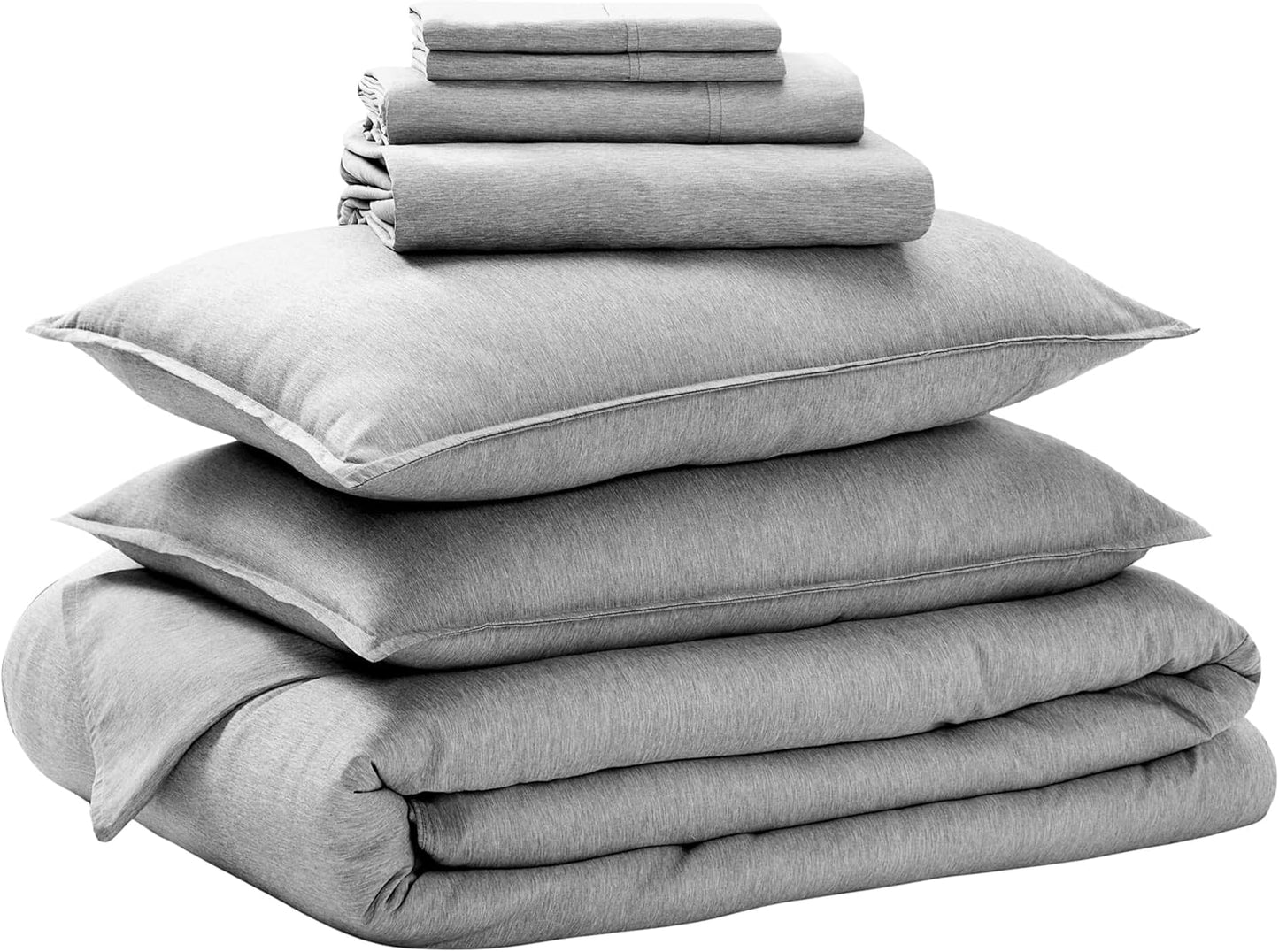 Bare Home Bed-in-A-Bag 7 Piece Comforter Set for King Size