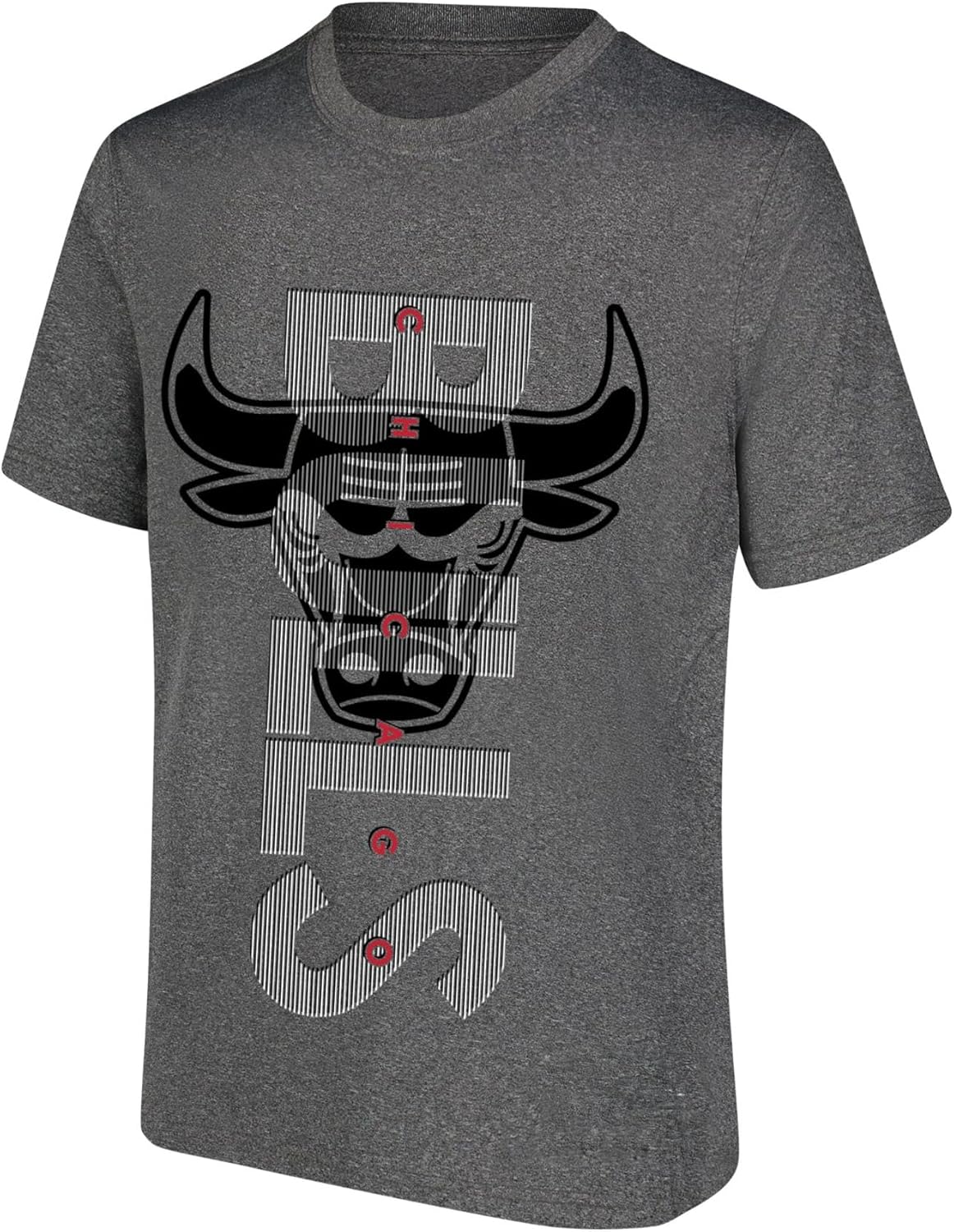 Ultra Game Men's NBA Official Upright Logo Short Sleeve T-Shirt