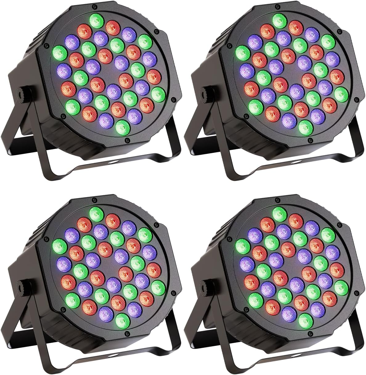 LED Par Lights with 36 LEDs for Stunning Stage Effects