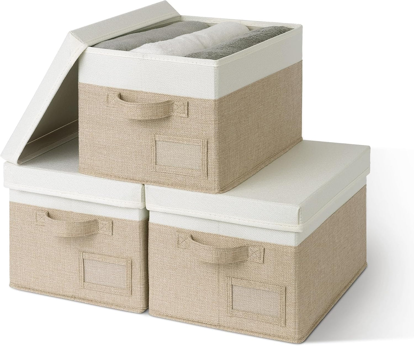 GRANNY SAYS Storage Basket with Lid for Stylish Organization