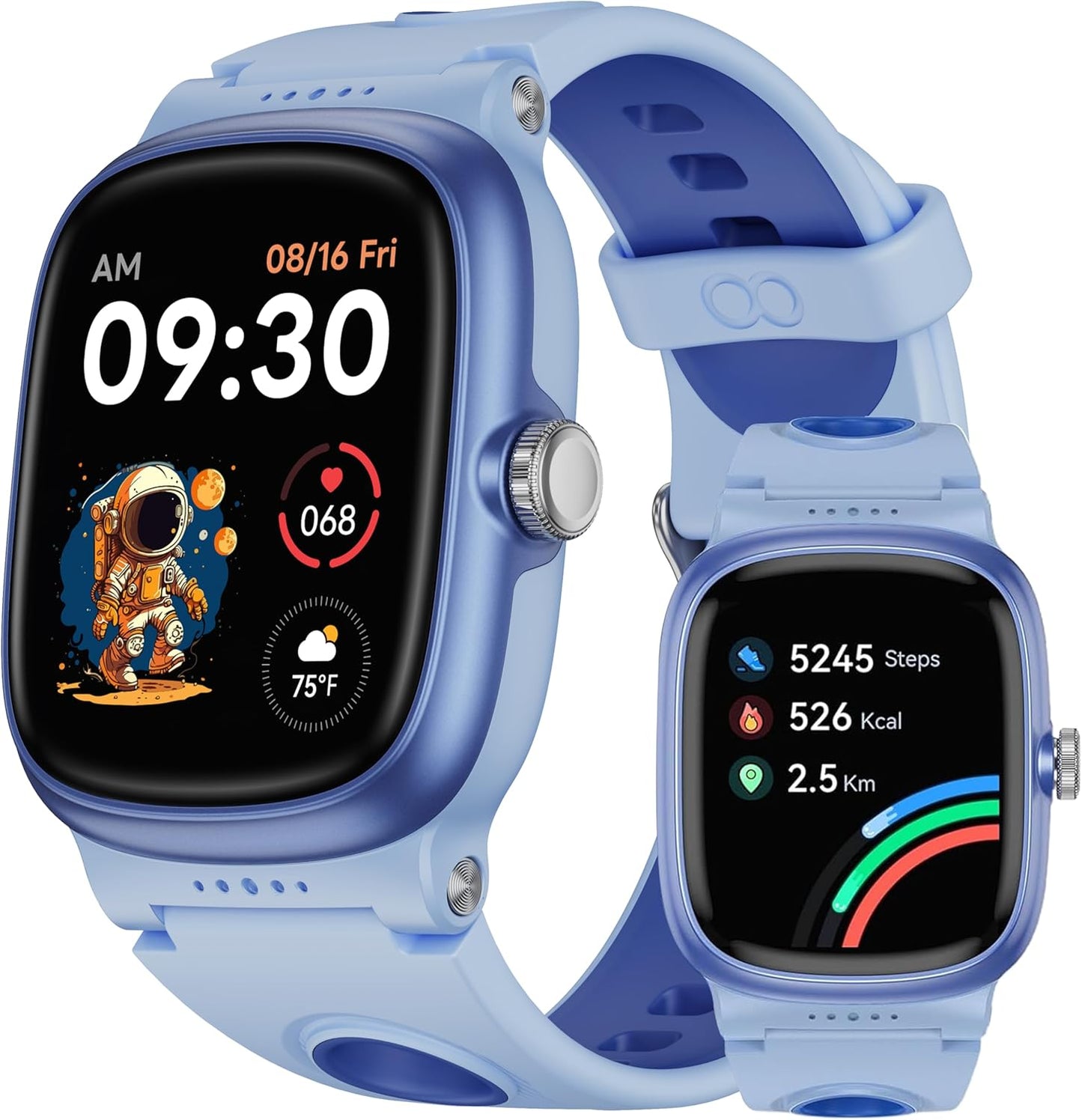 Kids Smart Watch with Heart Rate Monitor and Fitness Tracker
