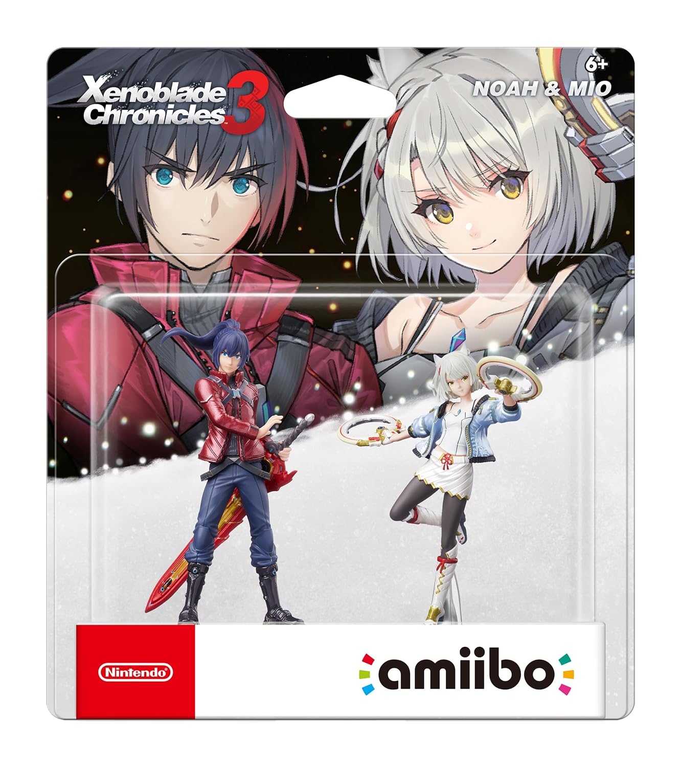 amiibo Noah + Mio 2-Pack for Xenoblade Chronicles 3 Enthusiasts