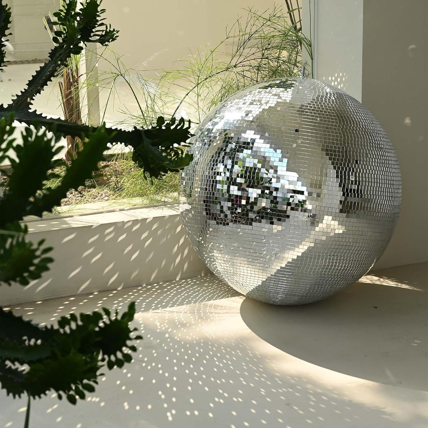 24 Inch Large Disco Ball Mirror for Stunning Party Decor
