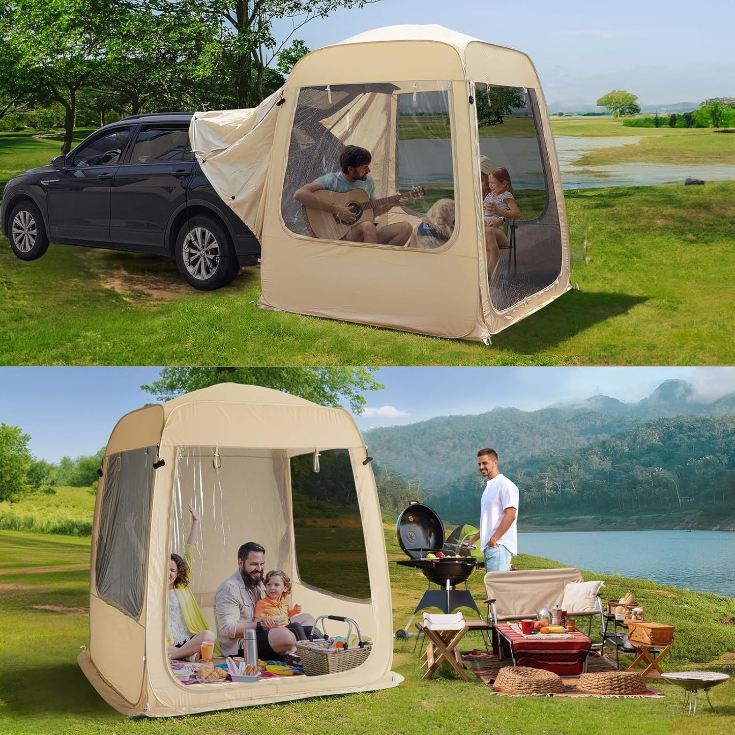 Alvantor Screen House Gazebo: Ultimate Pop Up Tent for Outdoors