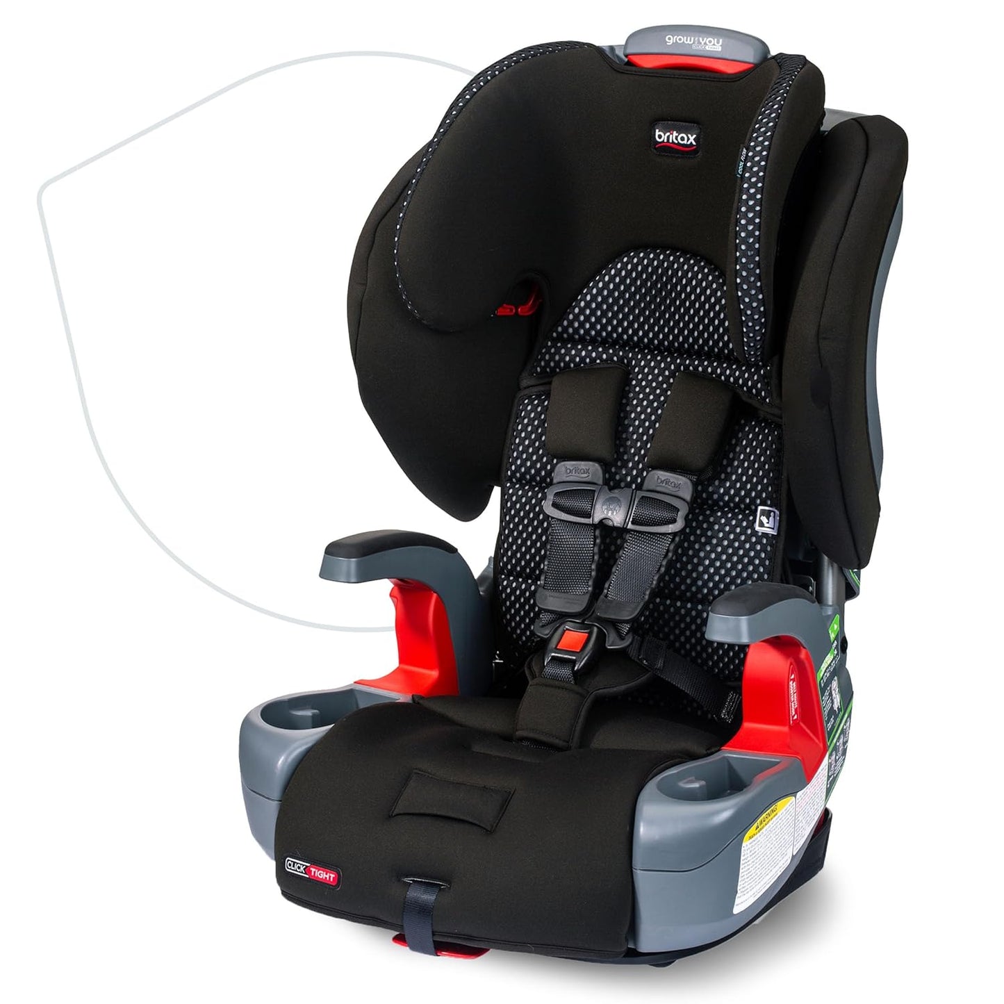 Britax Grow with You ClickTight Car Seat - Cool Flow Gray