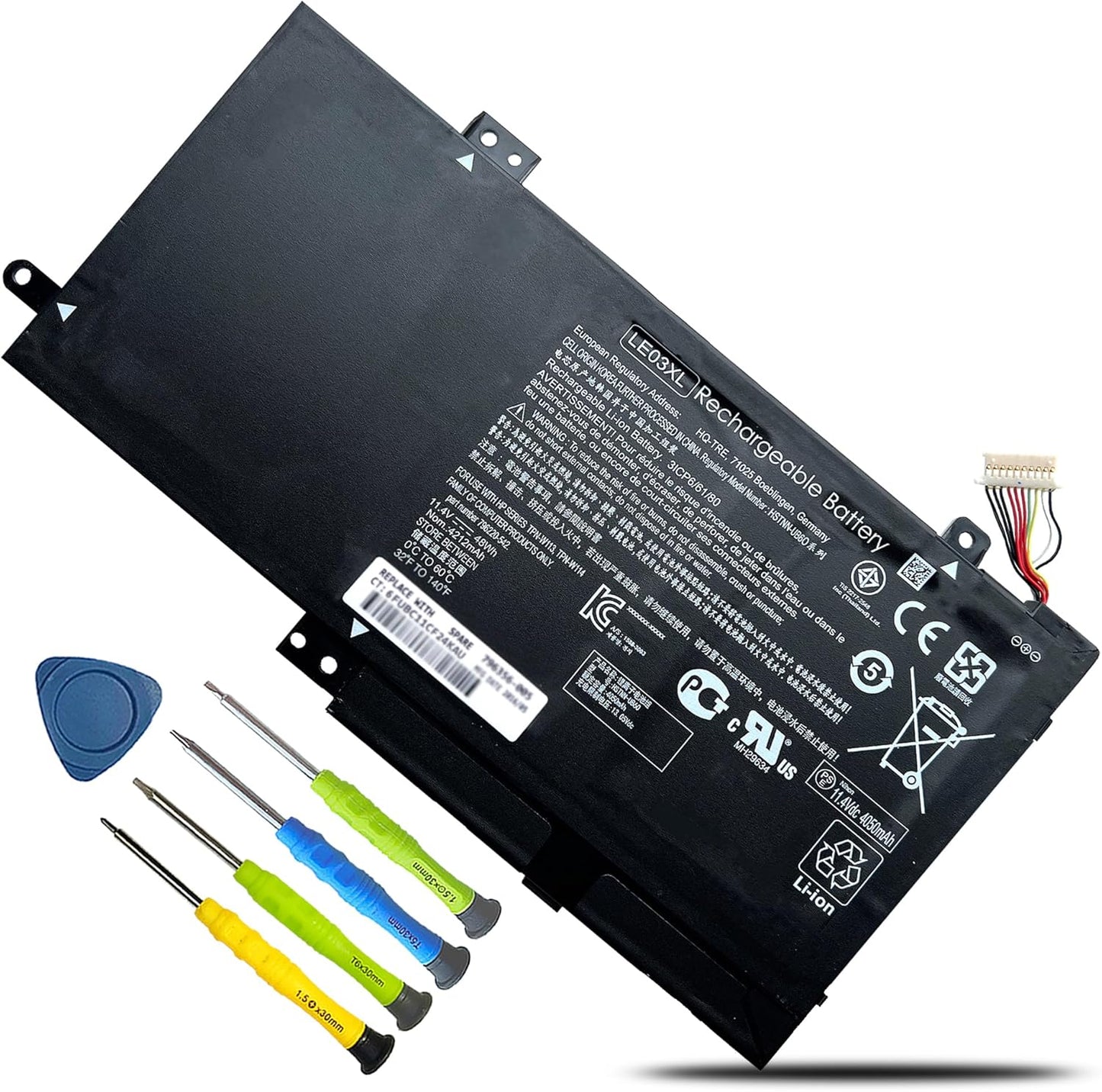LE03XL Laptop Battery for HP Envy x360 Series - Reliable Power