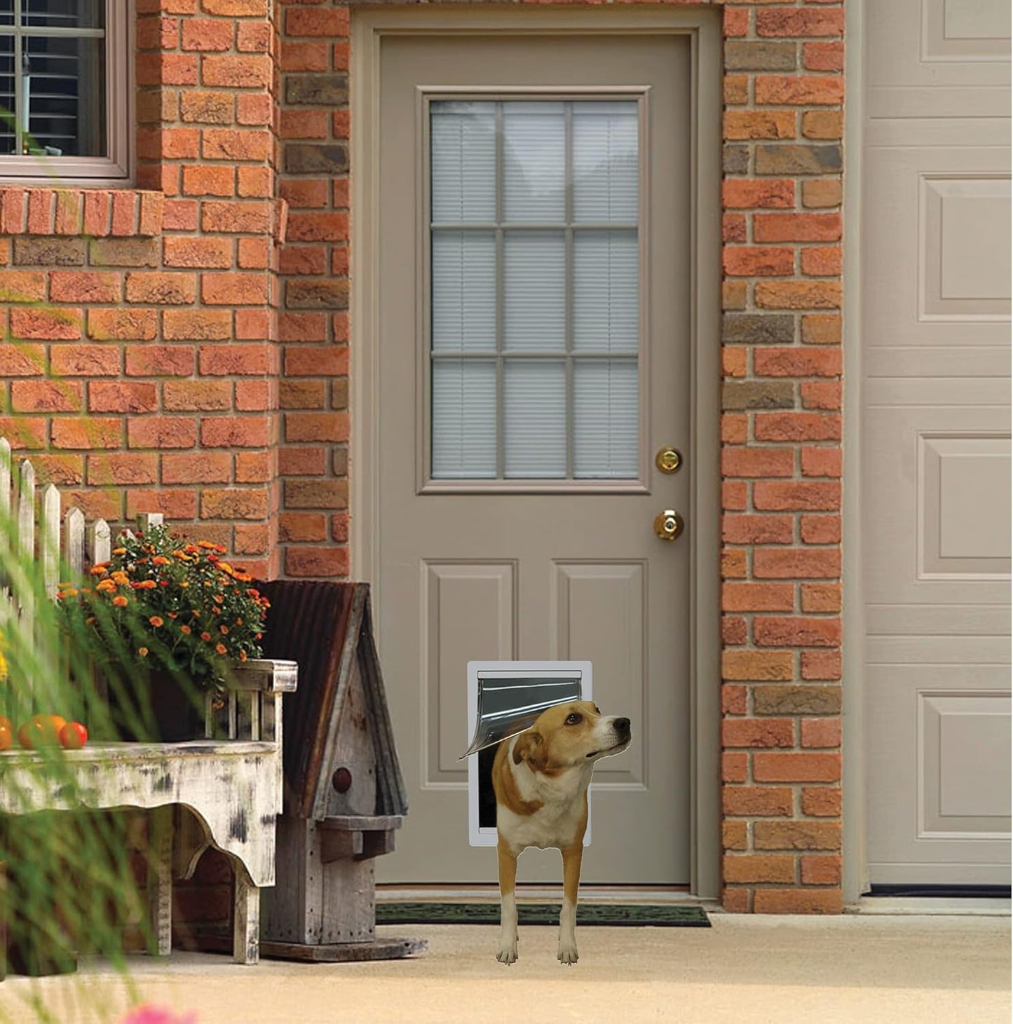 Ideal Pet Products Designer Series Plastic Pet Door for Medium Pets