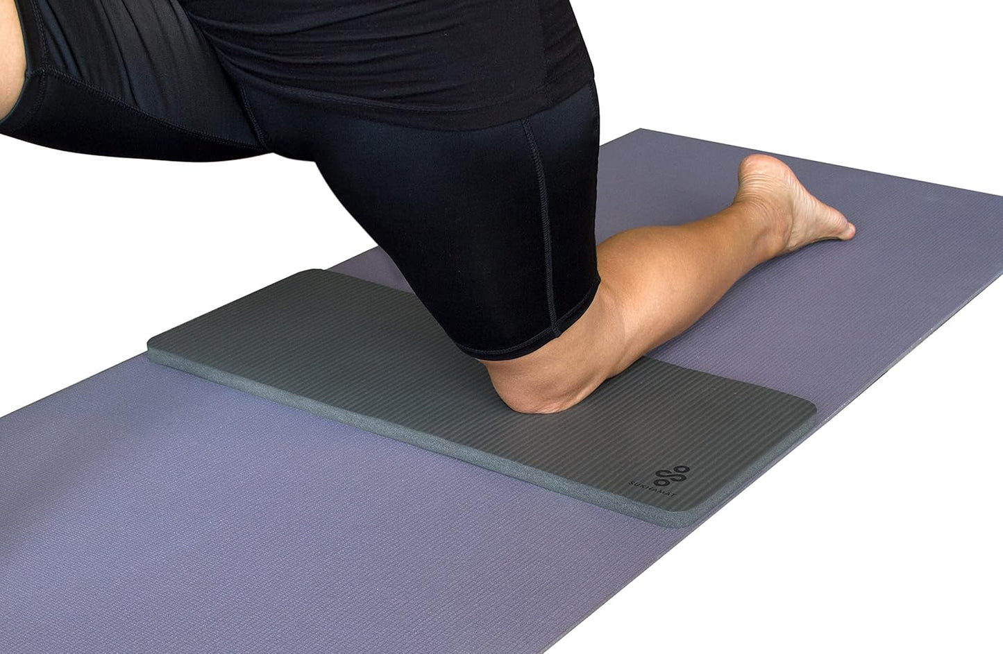 SukhaMat Extra-Thick Yoga Knee Pad - Durable Comfort