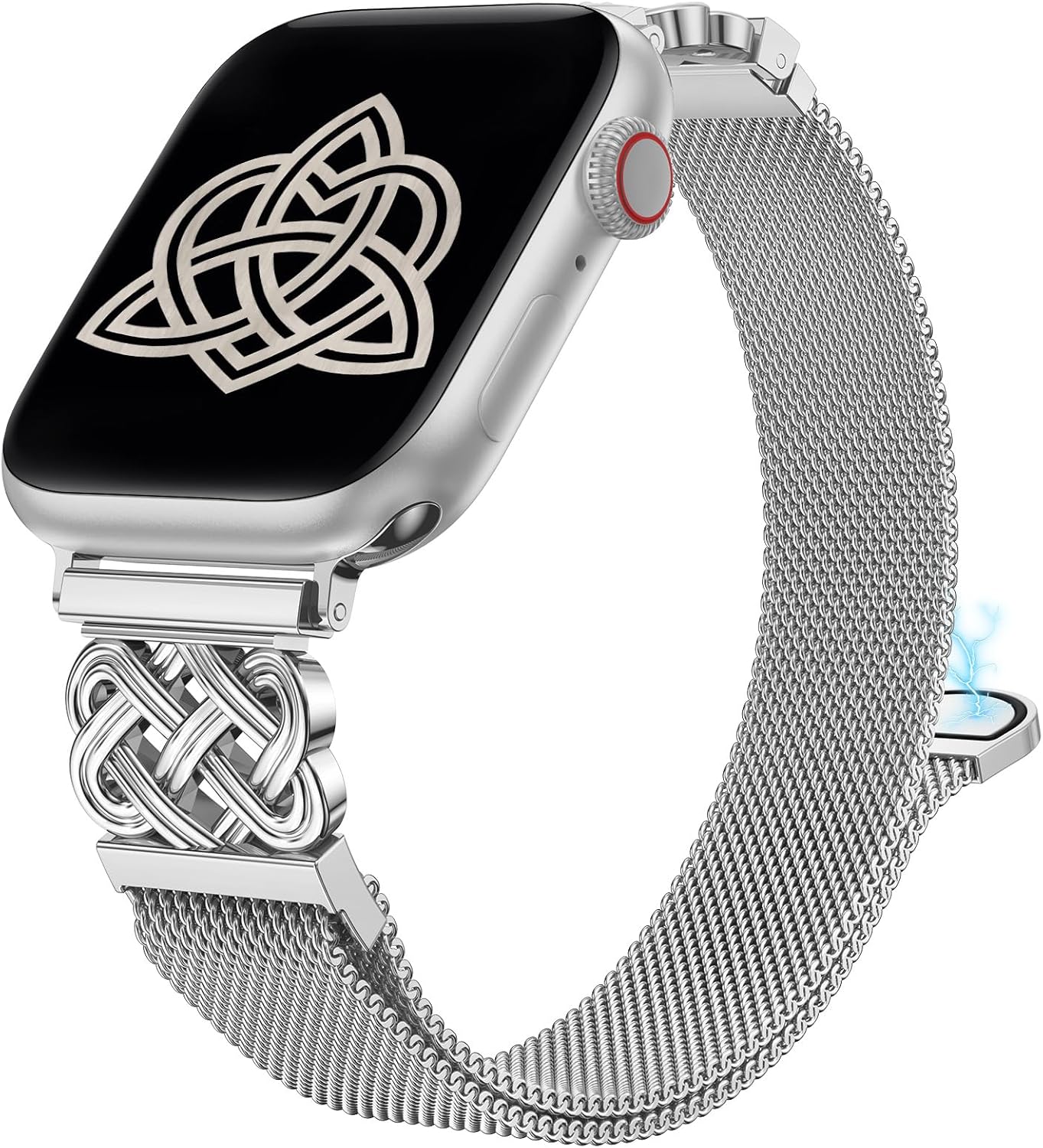 BEEXI Stainless Steel Magnetic Loop Band for Apple Watch - Stylish & Secure