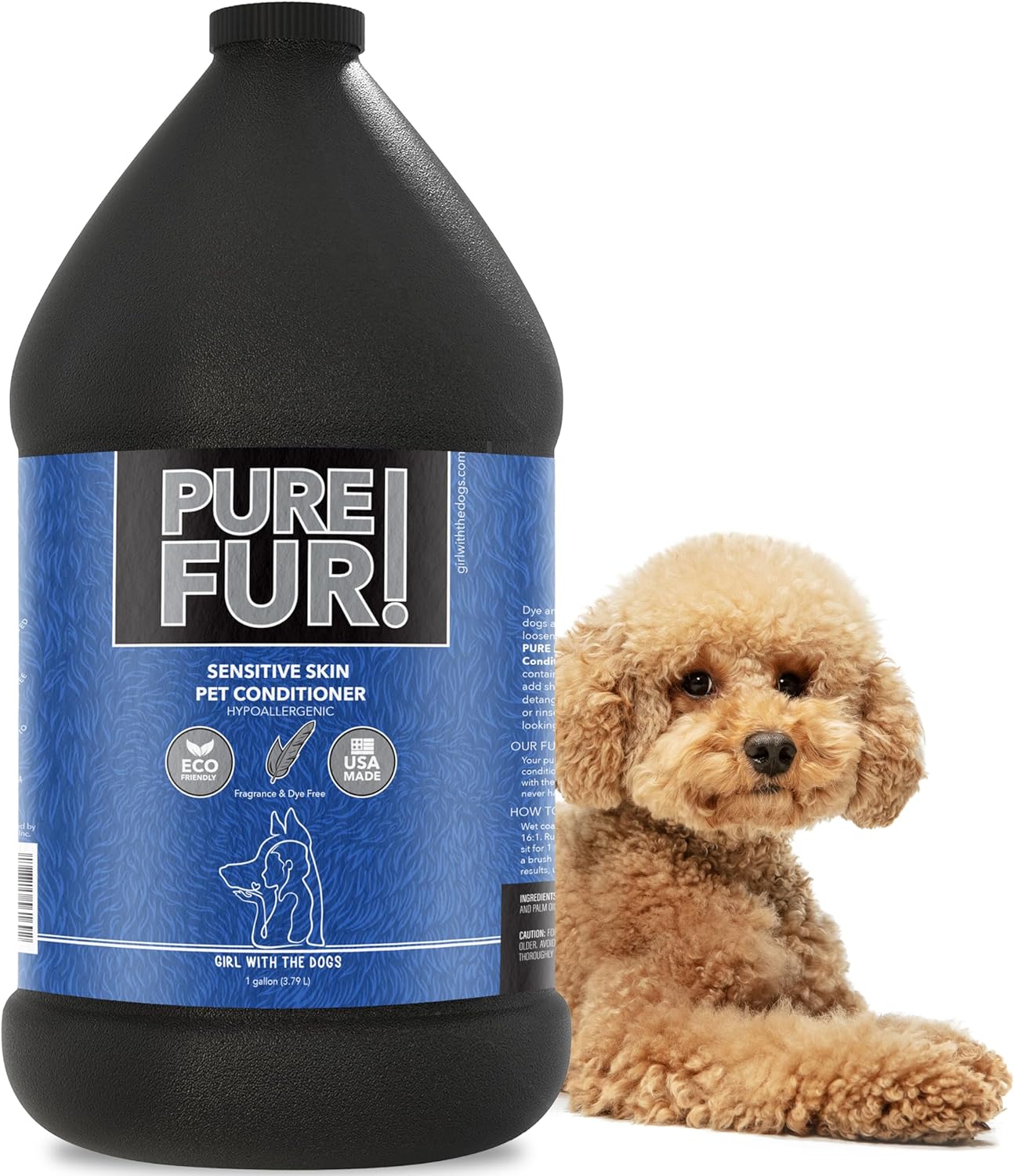 Pure Fur! Sensitive Skin Pet Conditioner for Dogs & Cats