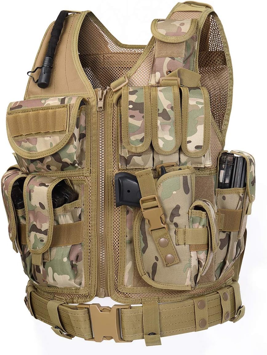 GZ XINXING Tactical Airsoft Paintball Vest for Ultimate Comfort
