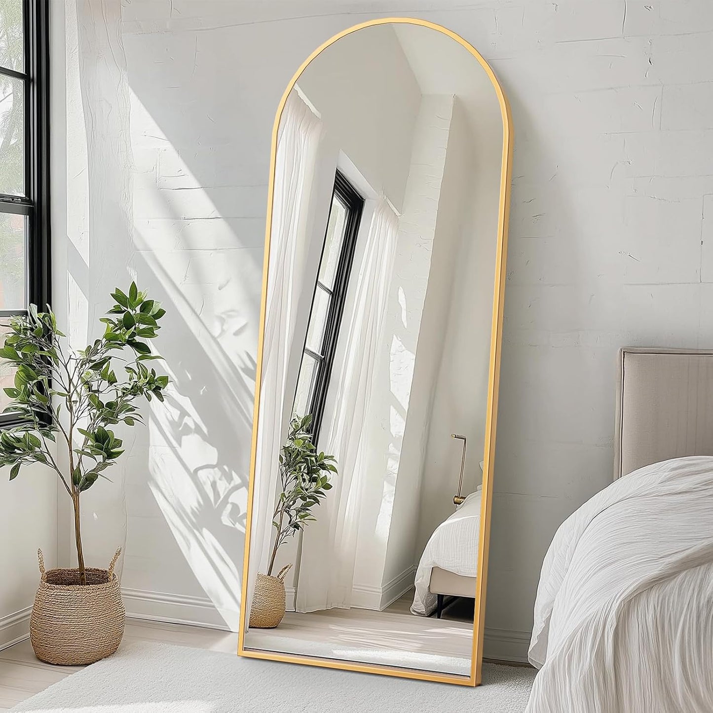 Arched Full Length Mirror by Sweetcrispy - Stylish and Versatile