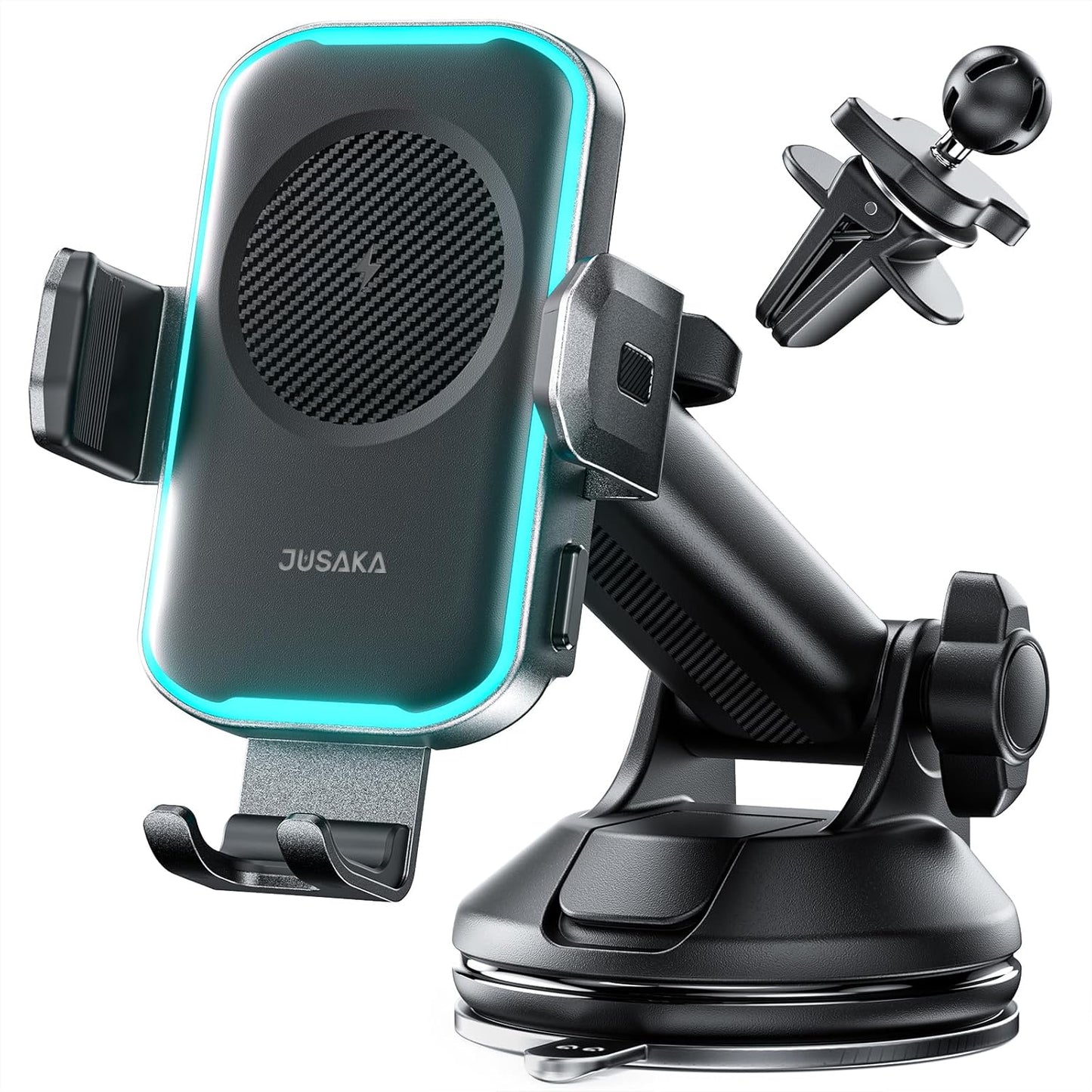 15W Fast Wireless Car Charger Mount - JUSAKA