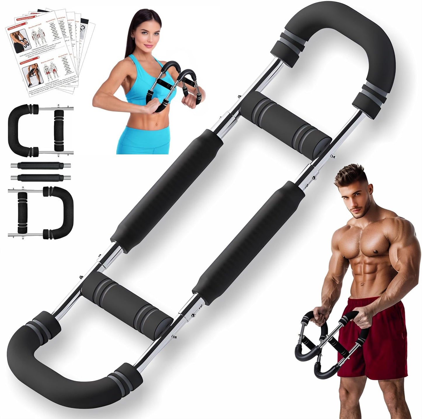 Twister Arm Trainer Adjustable Resistance Chest Workout Equipment