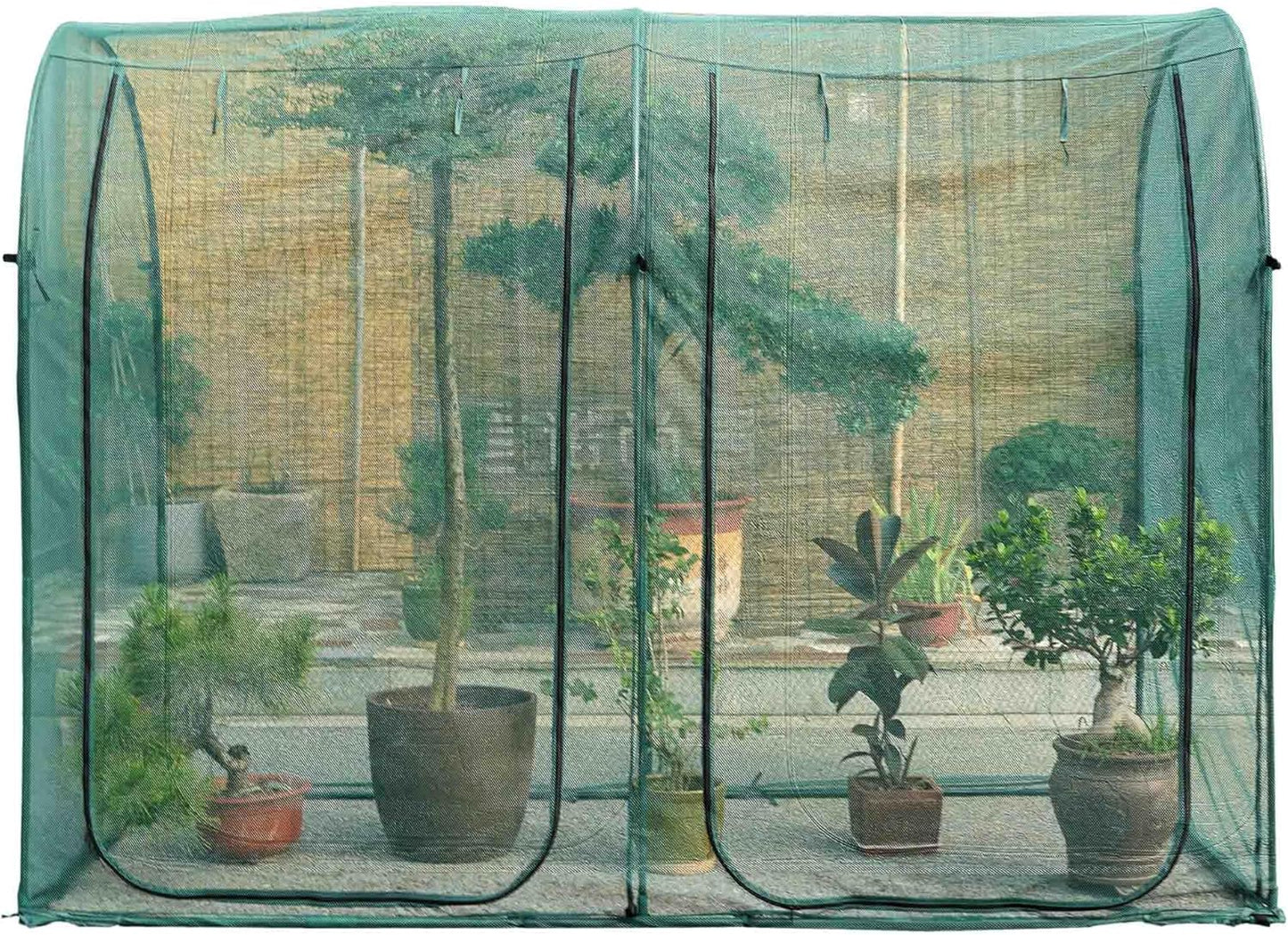 Poray Large Tunnel Plant Netting Cover for Vegetables & Fruits