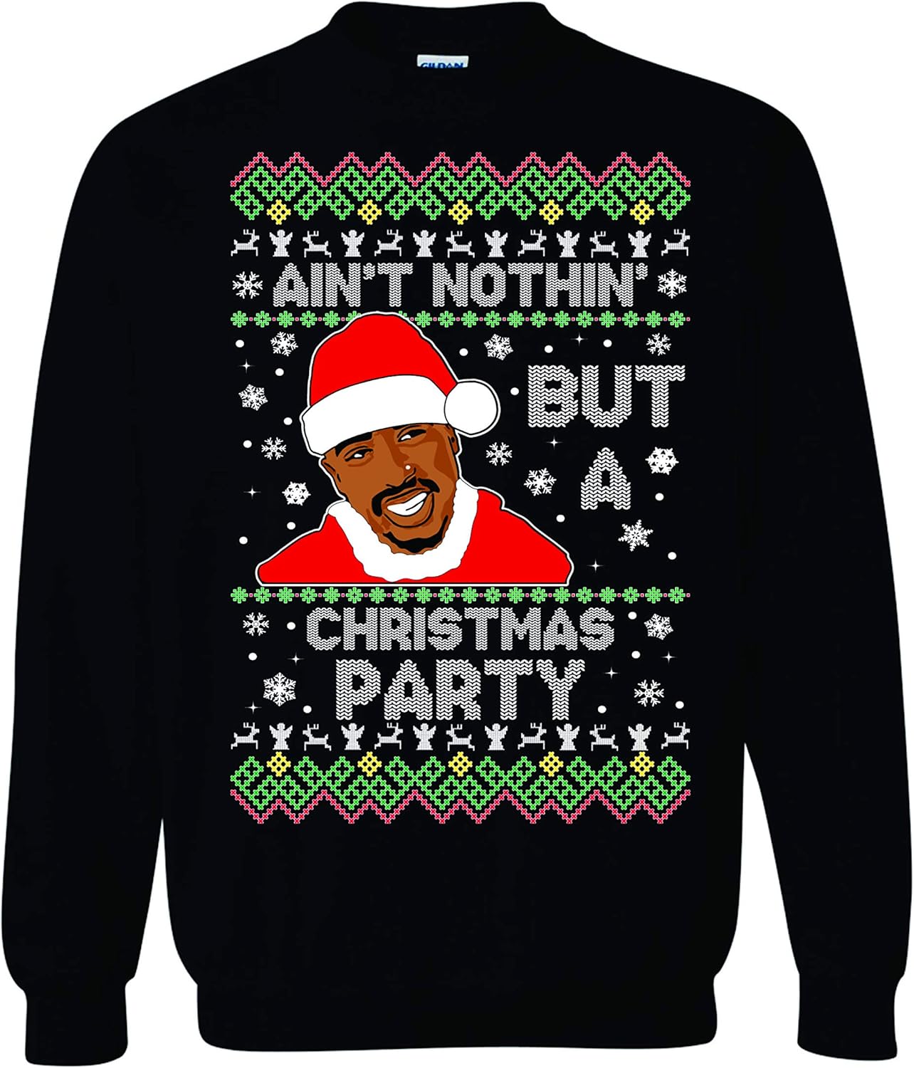 Christmas Party Vibes Ugly Sweatshirt