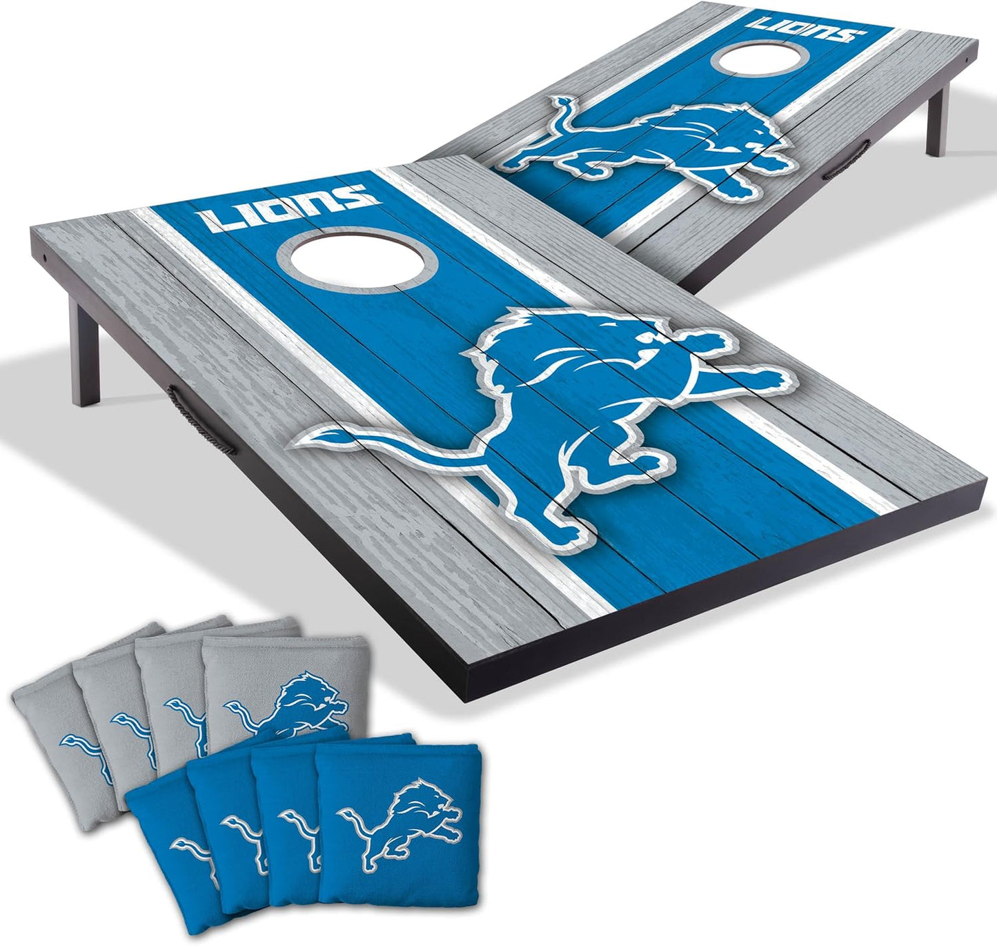 YouTheFan NFL Portable Cornhole Game with Logo Bags for Fun
