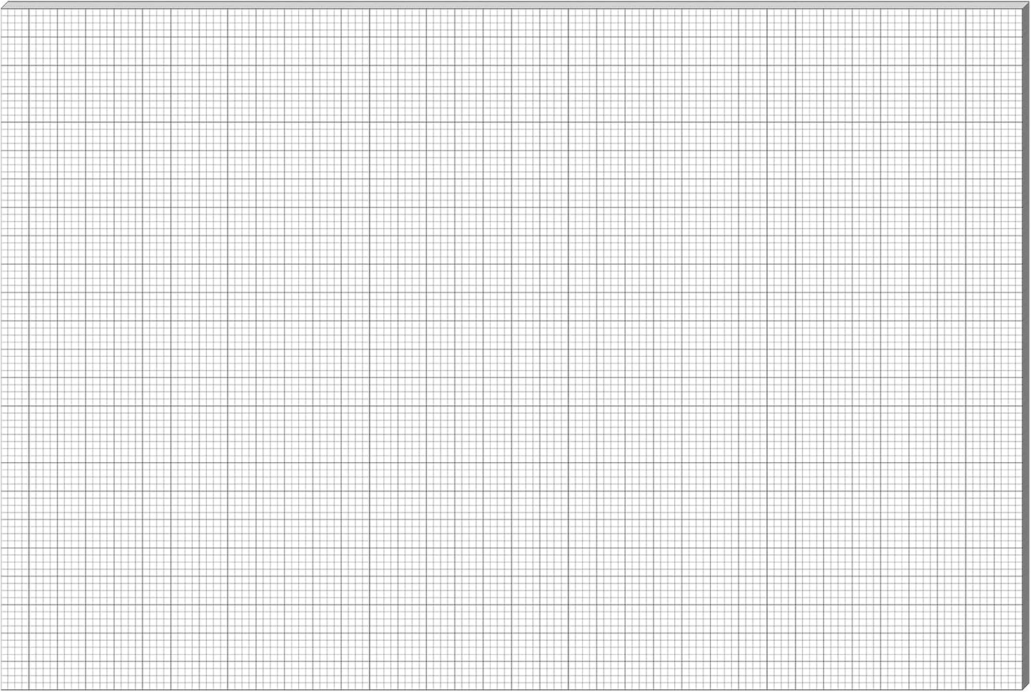 25 Sheet Graph Paper Pad for Engineers and Architects 24in x 36