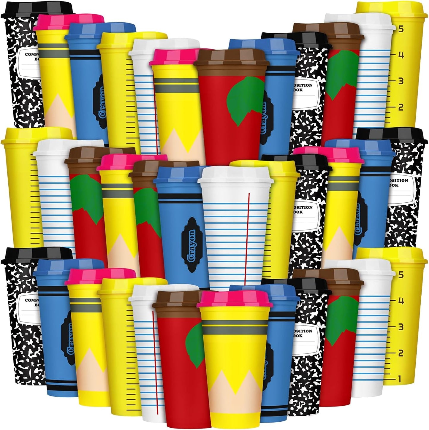 Skylety Teacher Appreciation Gifts Bulk Elegant Coffee Cups