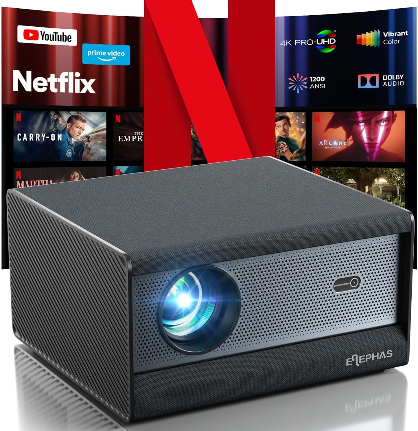 4K Smart Projector for Ultimate Entertainment