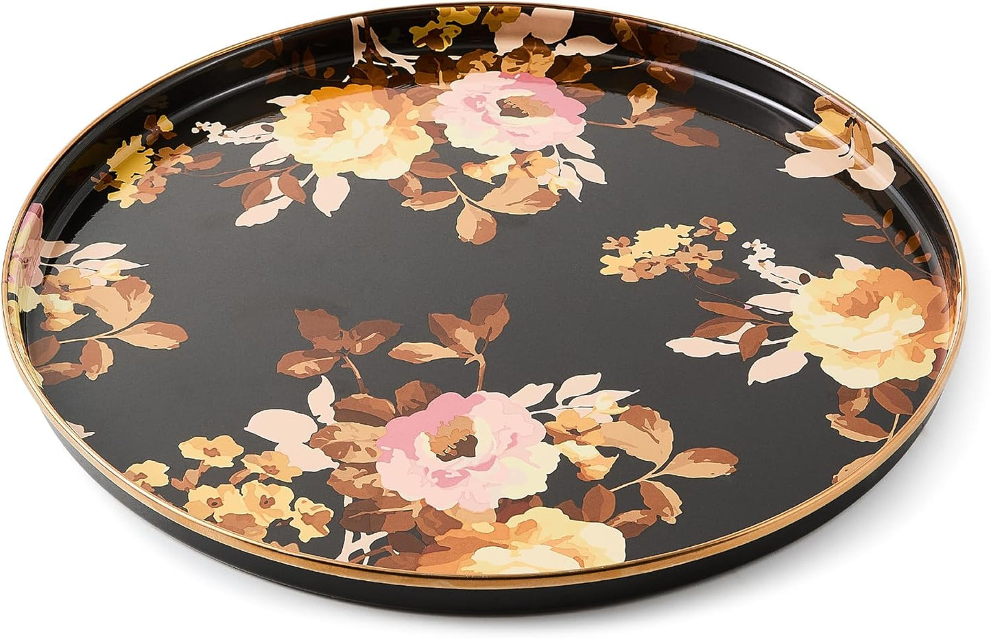 MACKENZIE-CHILDS Enamel Round Tray for Unique Serving Needs