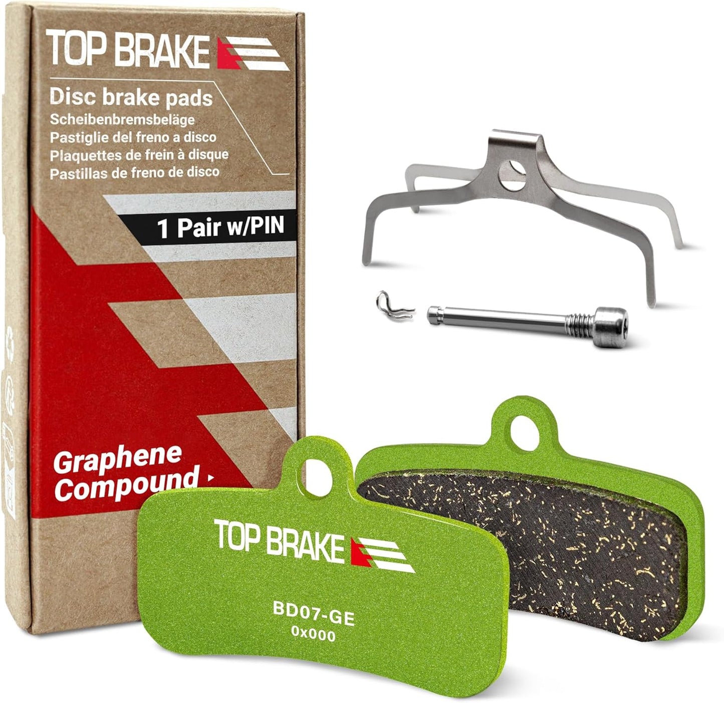TOP BRAKE Disc Bike Brake Pads for Shimano Saint & Tektro TRP