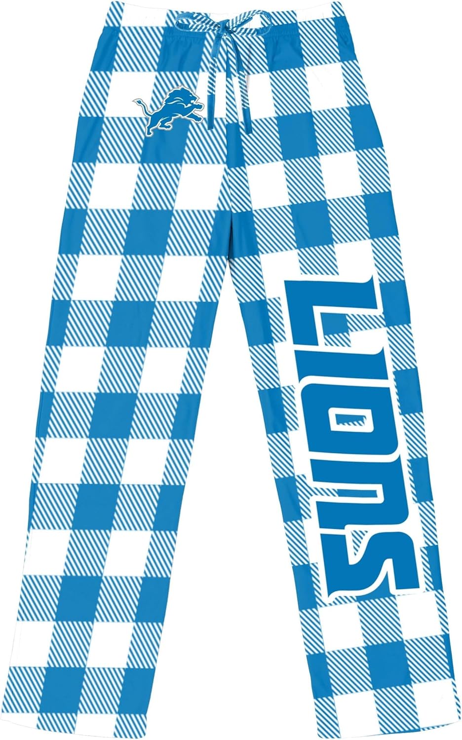 FOCO NFL Team Gingham Checkered Women's Pajama Lounge Pants