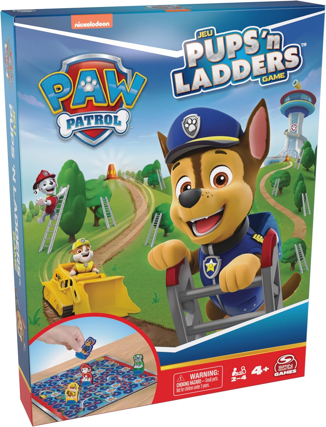 Paw Patrol Pups N Ladders Game - Classic Fun for All