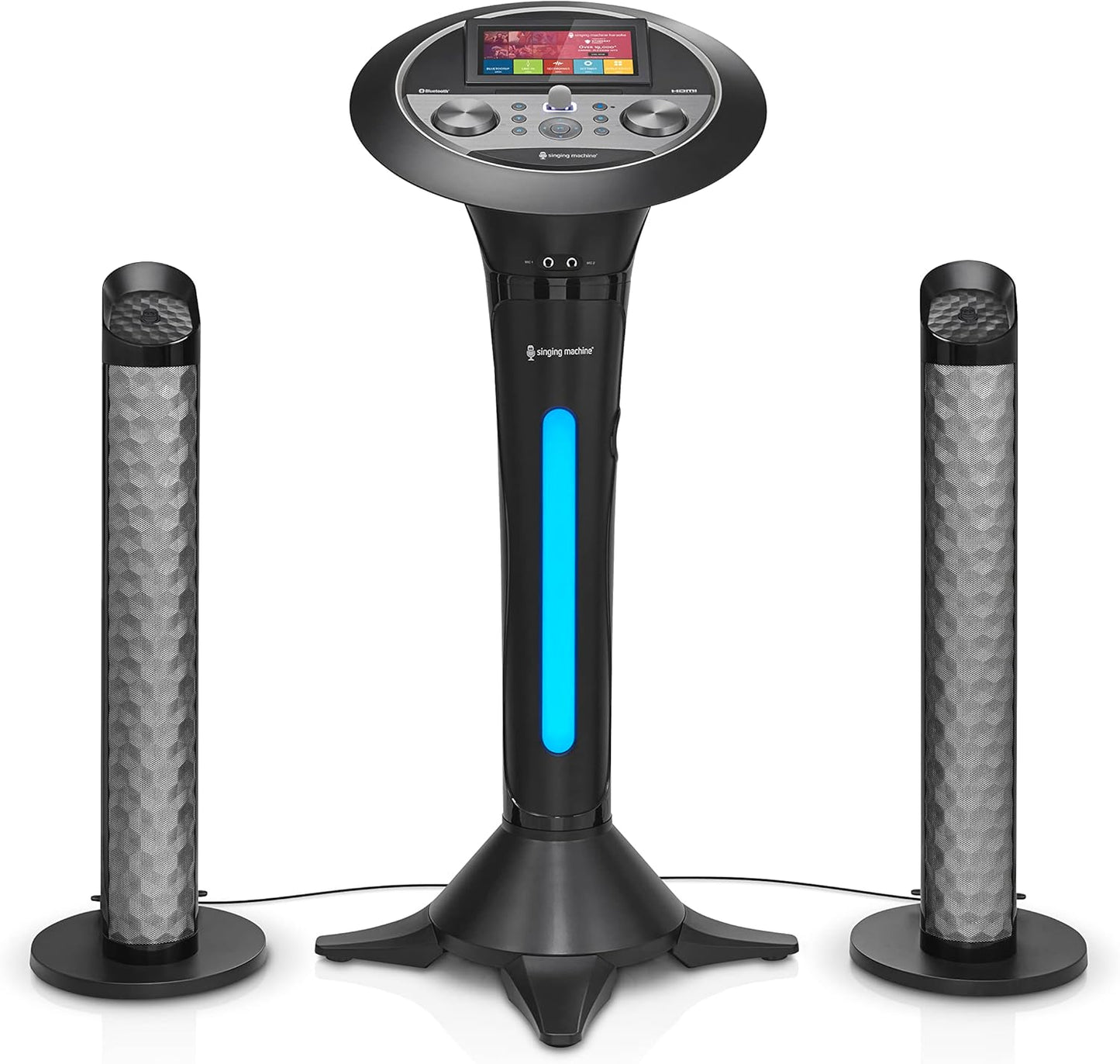 2023 Singing Machine Karaoke: 200W Power, HD Display, Lights!