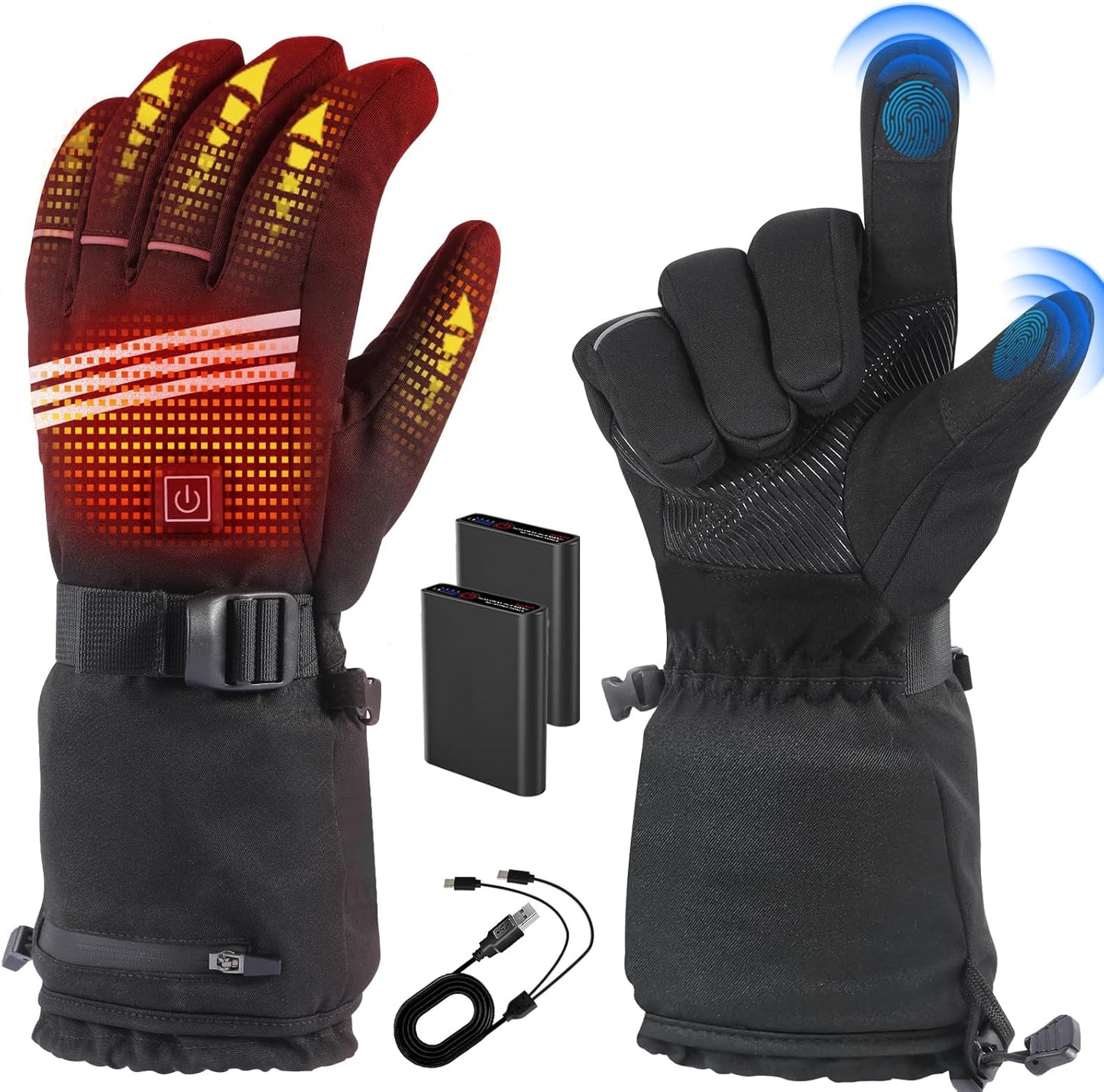 Stay Warm Anywhere with LOTTBUTY Heated Gloves