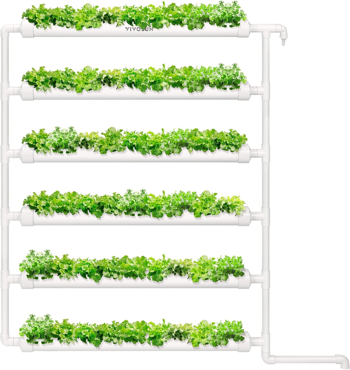 VIVOSUN Hydroponic Grow Kit: 54 Plant Sites for Lush Greens!