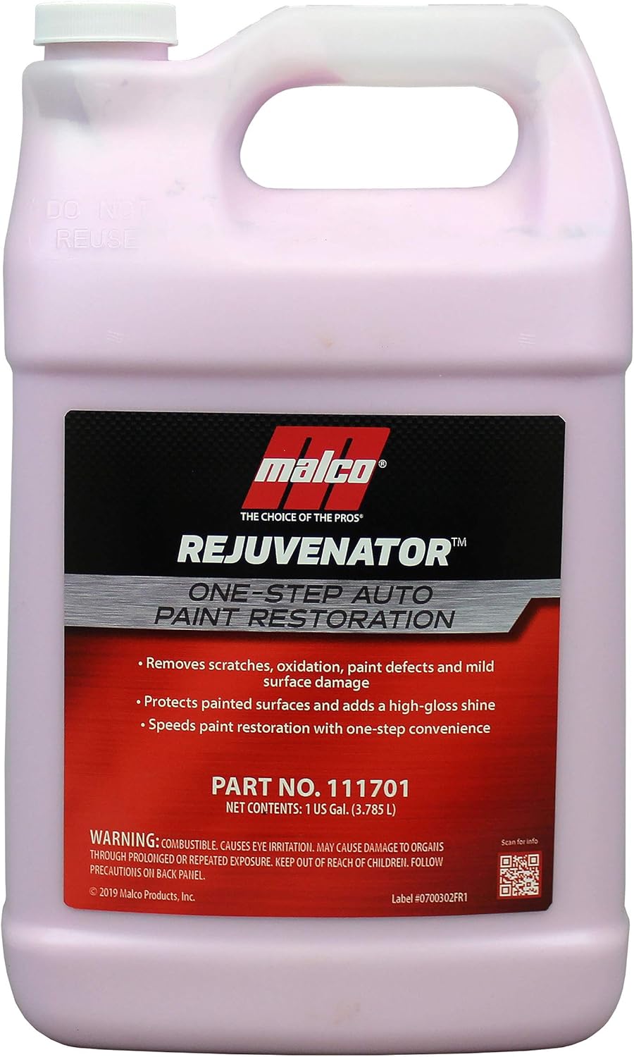 Malco Paint Rejuvenator for Automotive Paint Restoration