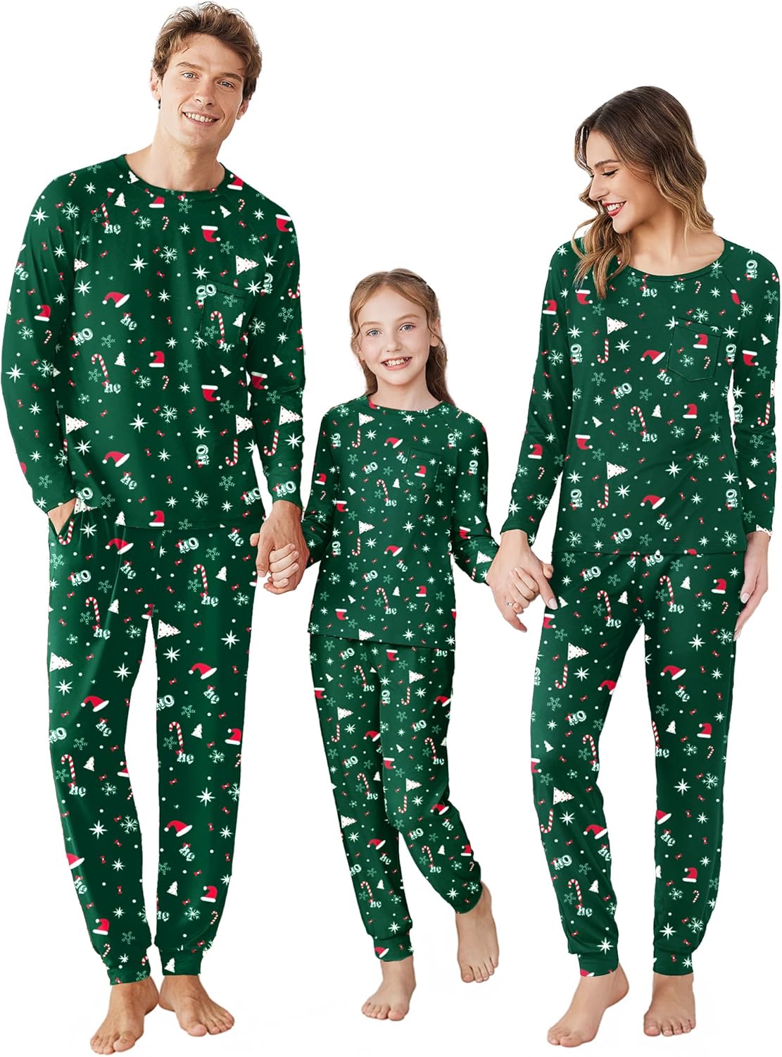 Ekouaer Family Matching Pajamas for Christmas Fun and Comfort