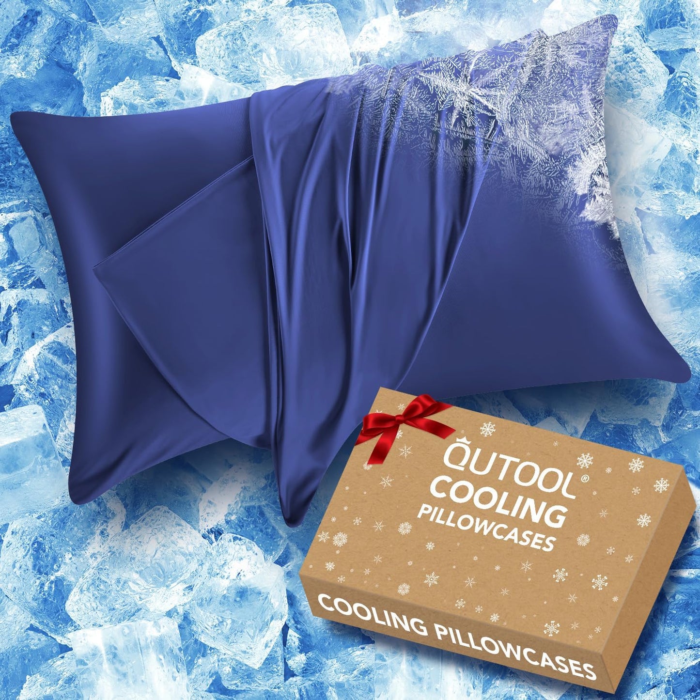 QUTOOL Cooling Pillow Cases for Hot Sleepers and Night Sweats
