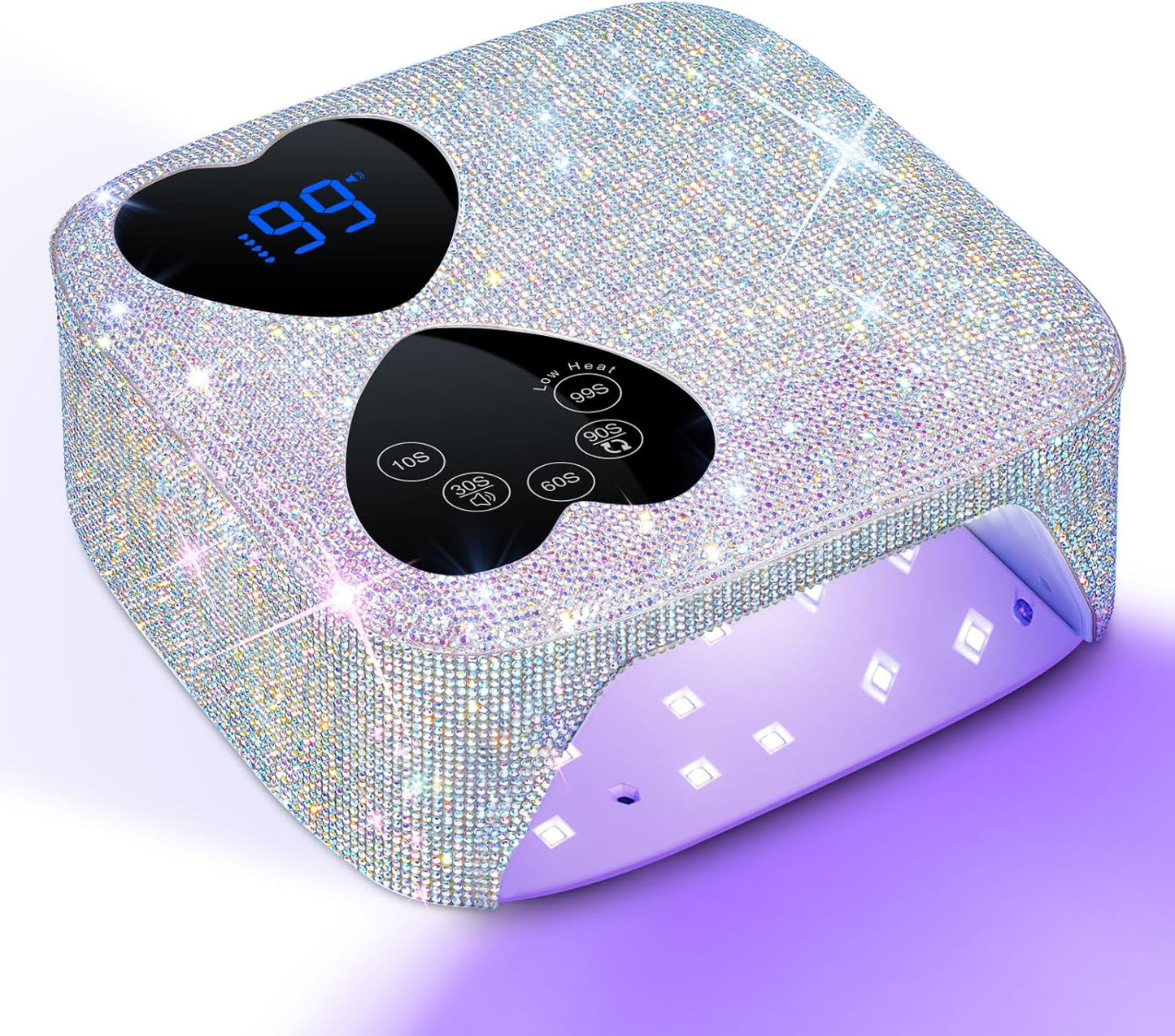 UV LED Nail Lamp Cordless for Fast Drying Gel Nails at Home