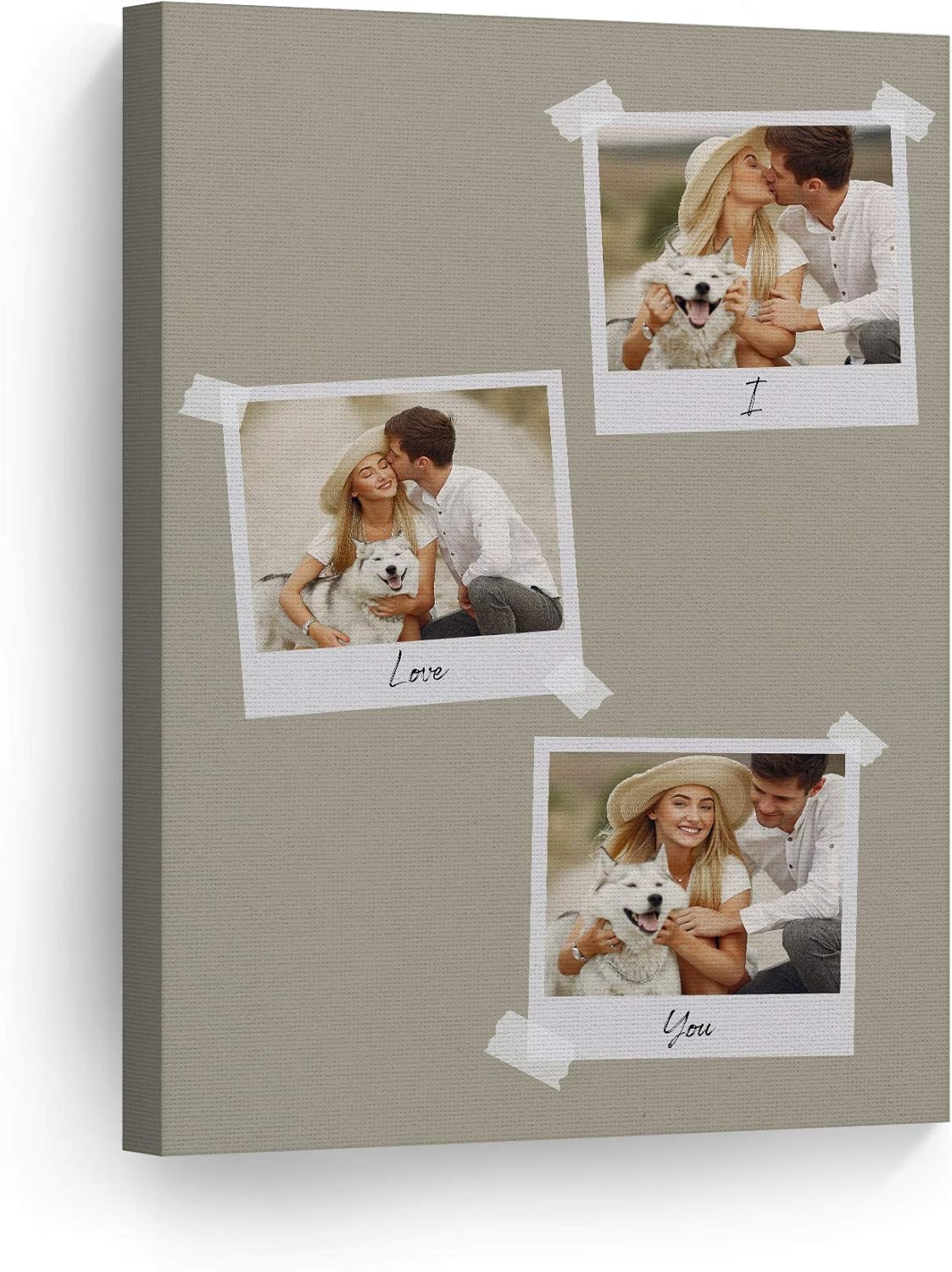 Custom Photo Print Canvas Art for Memorable Moments Gift