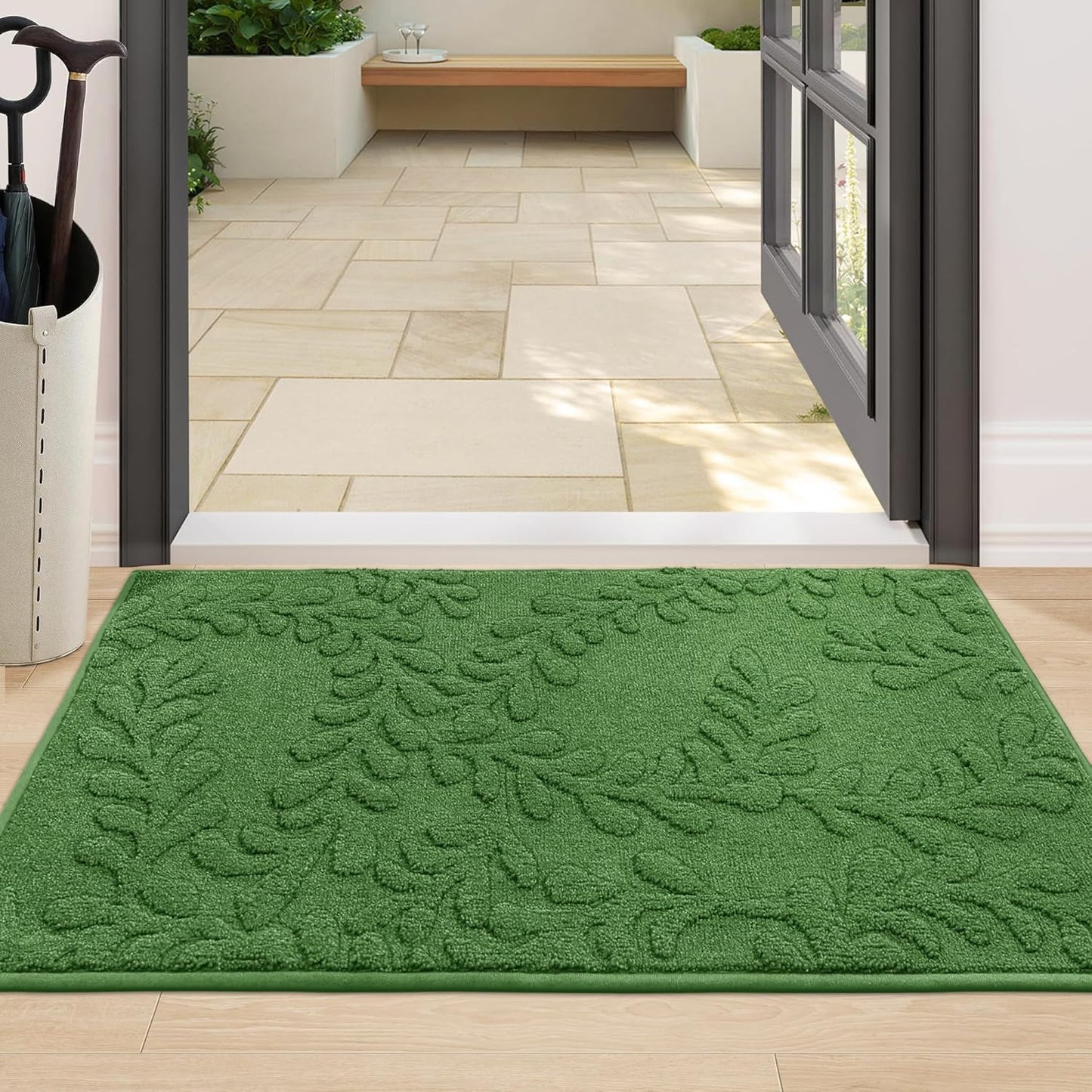 BEQHAUSE Dirt Trapper Door Mats 24x36 for Muddy Shoes & Paws
