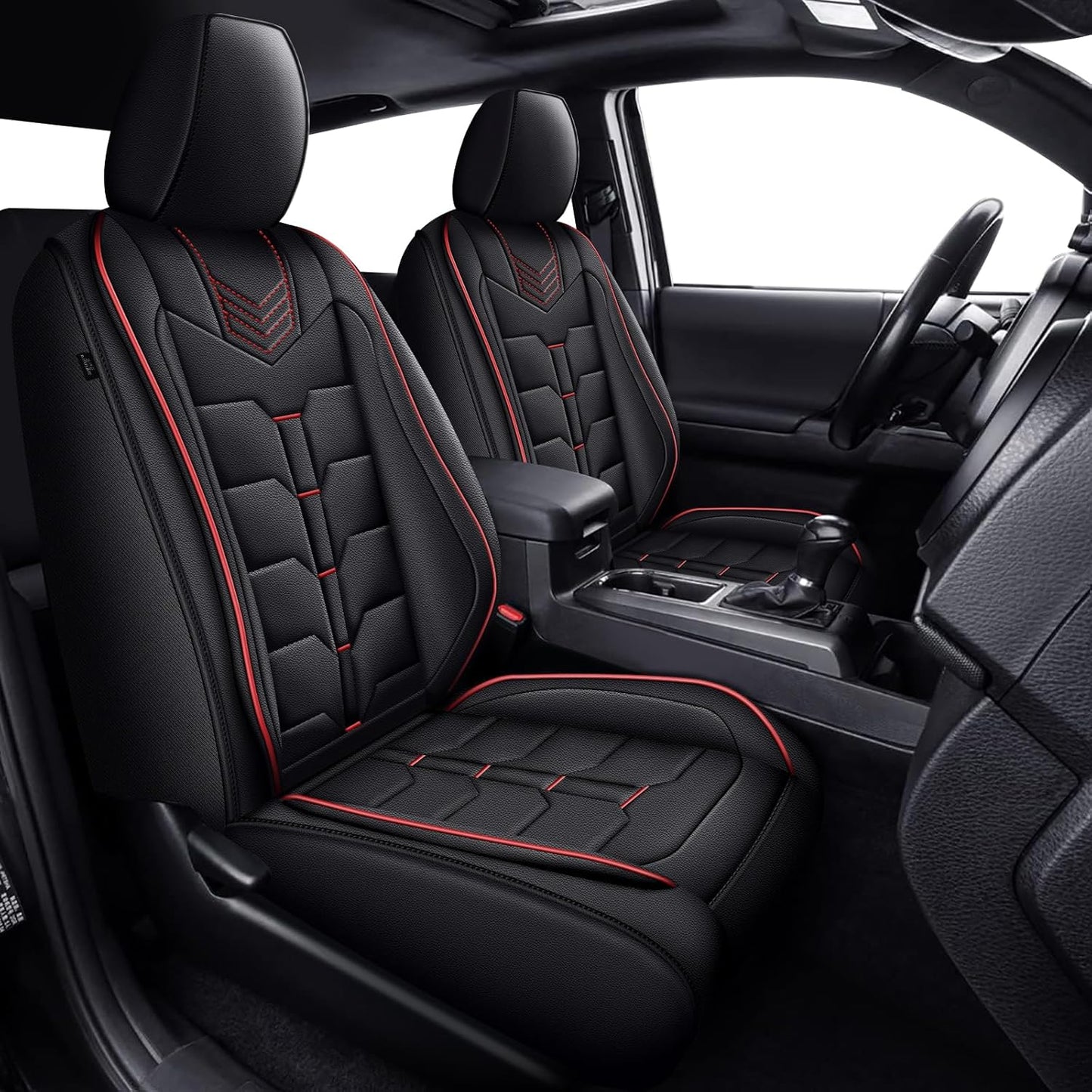 Custom Fit Seat Covers for Tacoma 2024 2025 - Redline Style