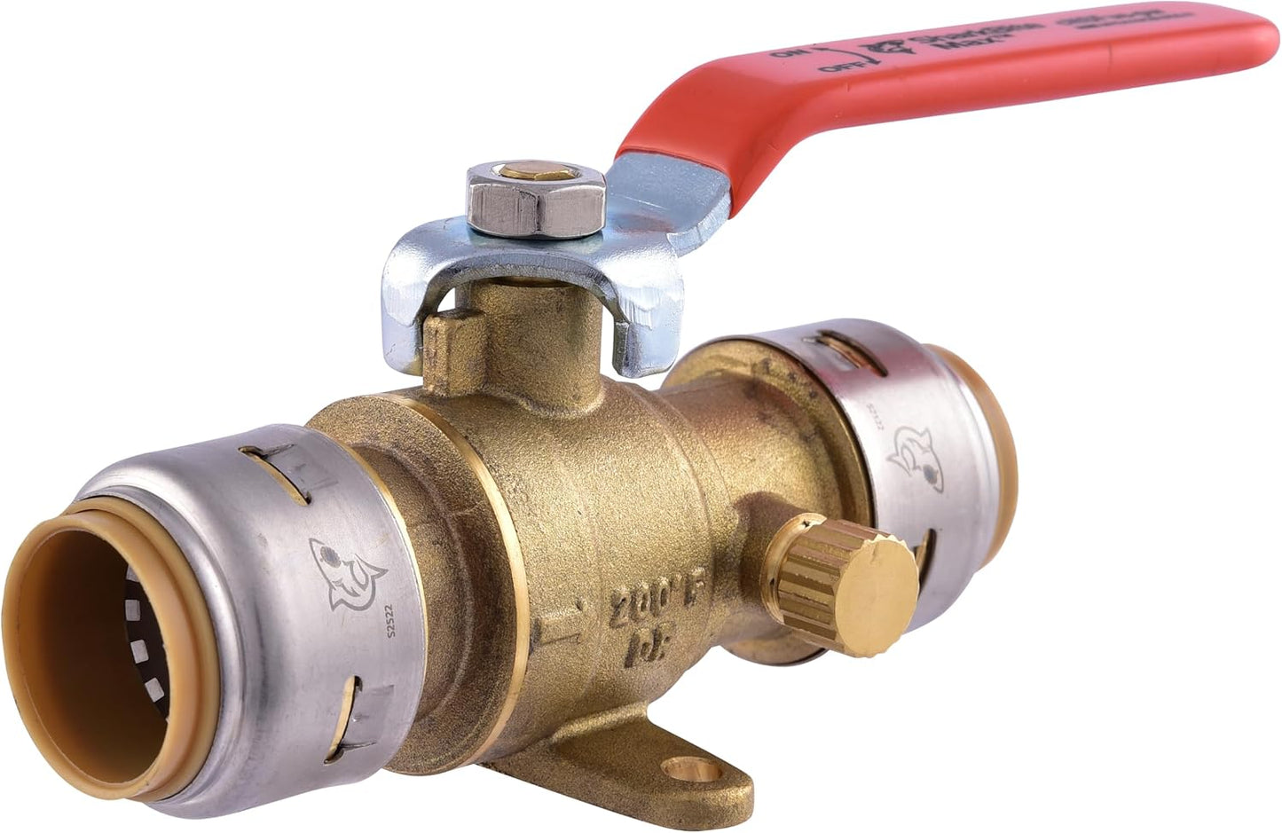 SharkBite Max 3/4 Inch Ball Valve for Easy Plumbing Connections
