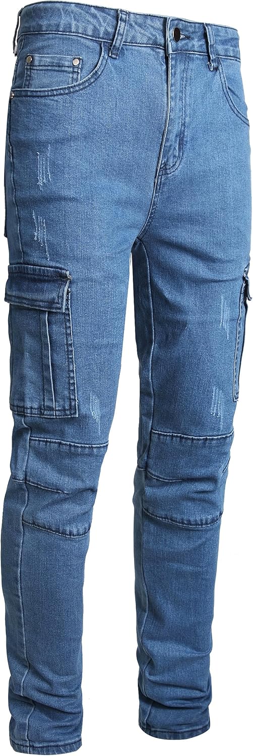 Men's Slim Fit Stretch Jeans for Comfort and Style in Fashion