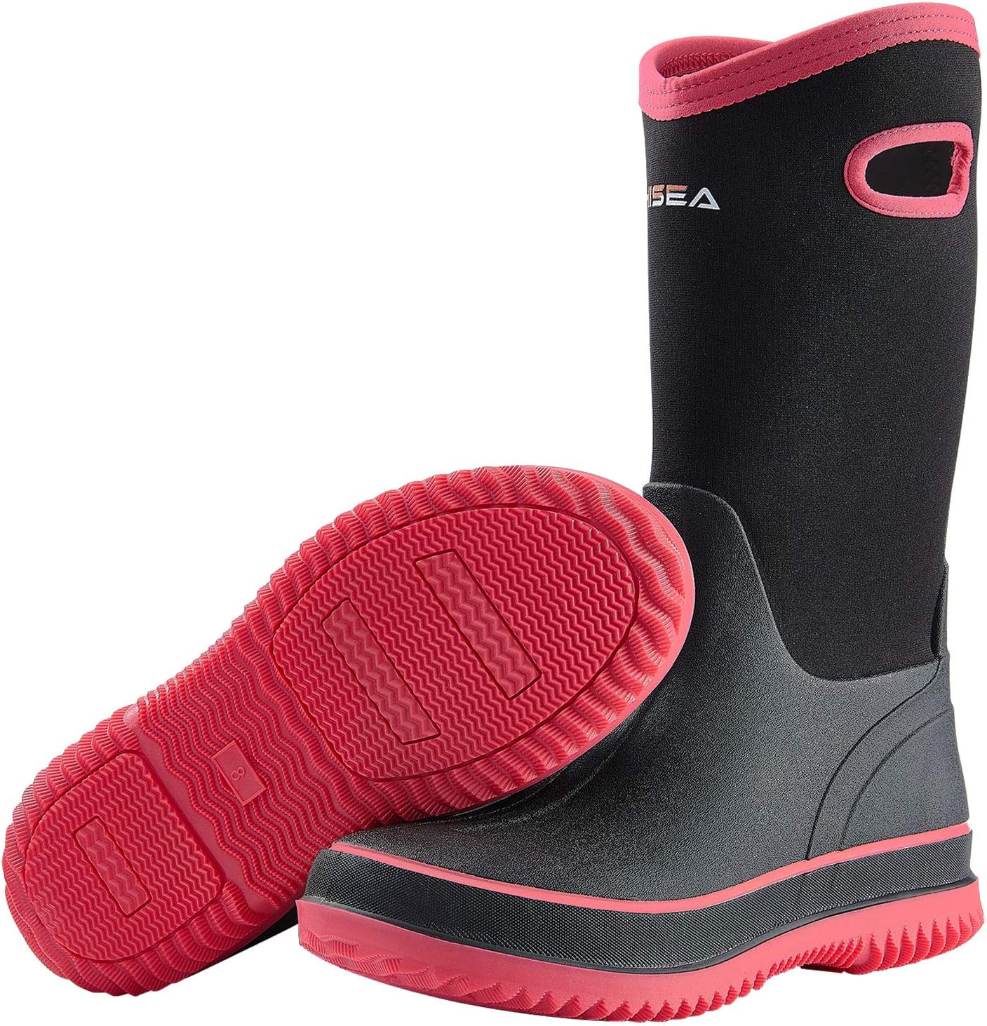 HISEA Women Mud Boots - Waterproof Neoprene Garden Shoes