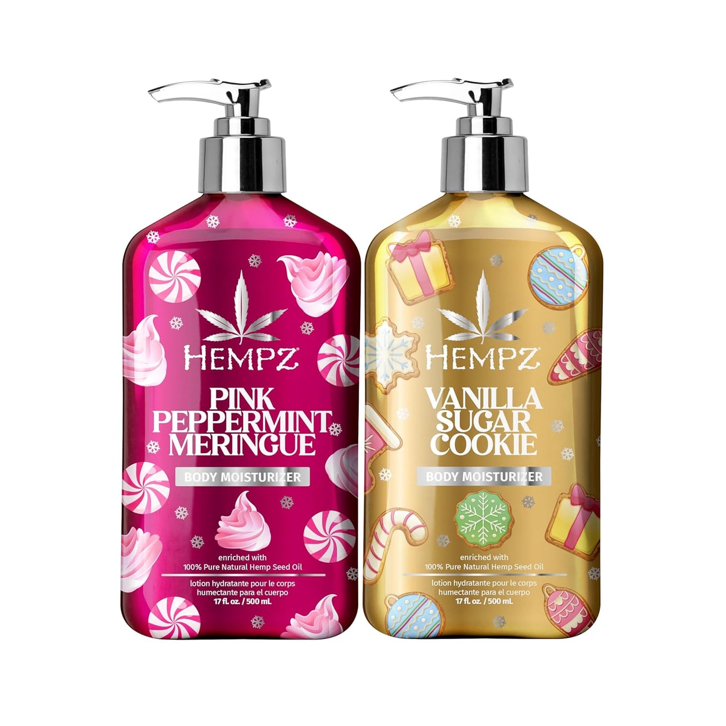 Hempz Holiday Body Lotion Duo for Fall and Winter Care